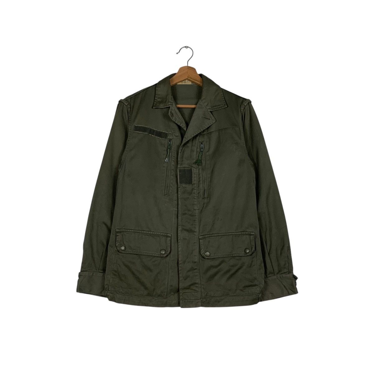 Vintage SAPIVOX UXEGNEY 1984 How’s Life Logo Army Jacket #1511-C68 Size US M / EU 48-50 / 2 - 3 Thumbnail