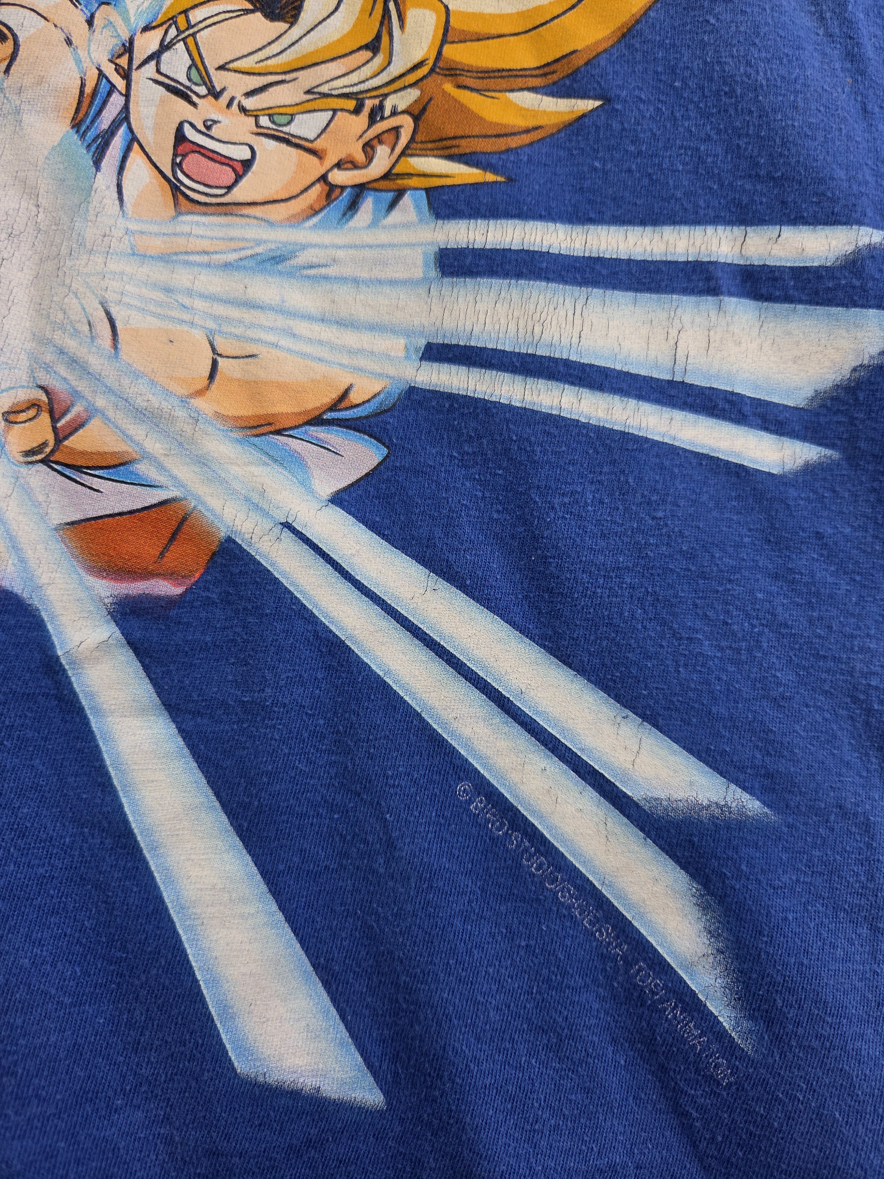 Anime × Japanese Brand × Vintage 00s Dragon Ball GT Anime Tee M 21" 25" Size US M / EU 48-50 / 2 - 3 Thumbnail