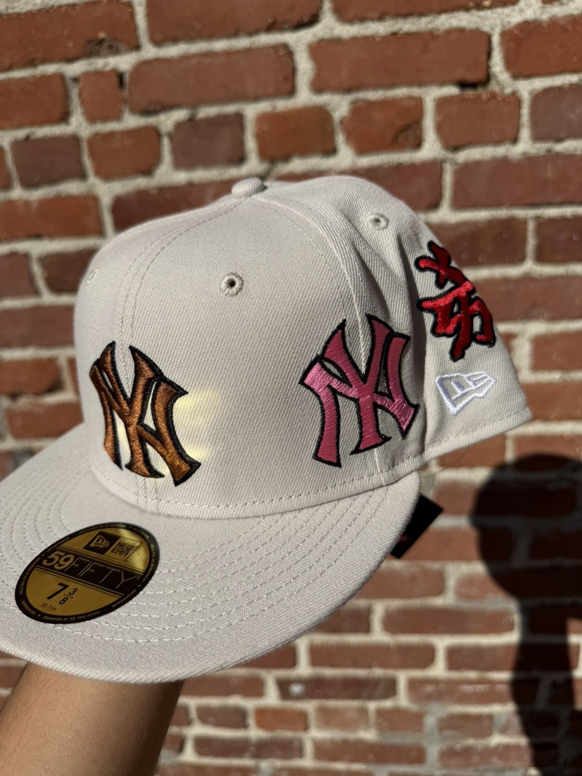 New Era × New York Yankees × Supreme Supreme Yankee Kanji New Era Fitted Hat Size ONE SIZE - 2 Thumbnail