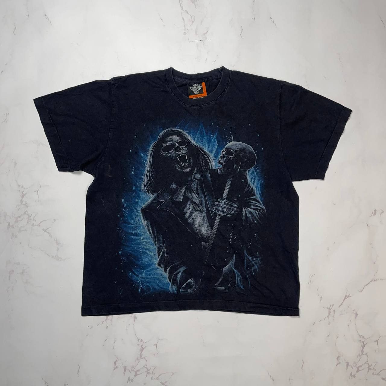 Vintage Rock Eagle Vintage Skull Vintage T-Shirt Size M Black Size US M / EU 48-50 / 2 - 1 Thumbnail