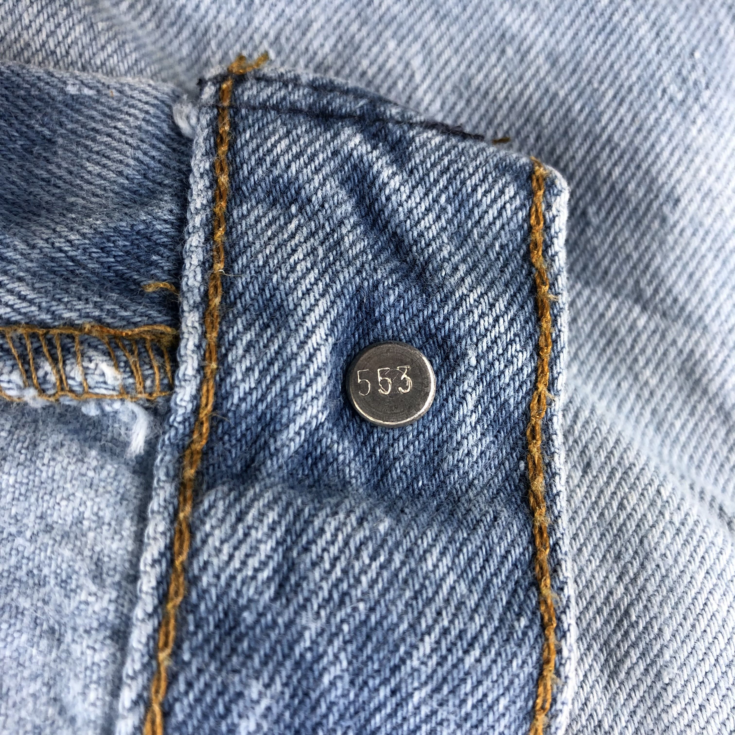 Levi's × Vintage Vintage 90s Levis 501 Jeans-JM2371 Size US 34 / EU 50 - 13 Thumbnail