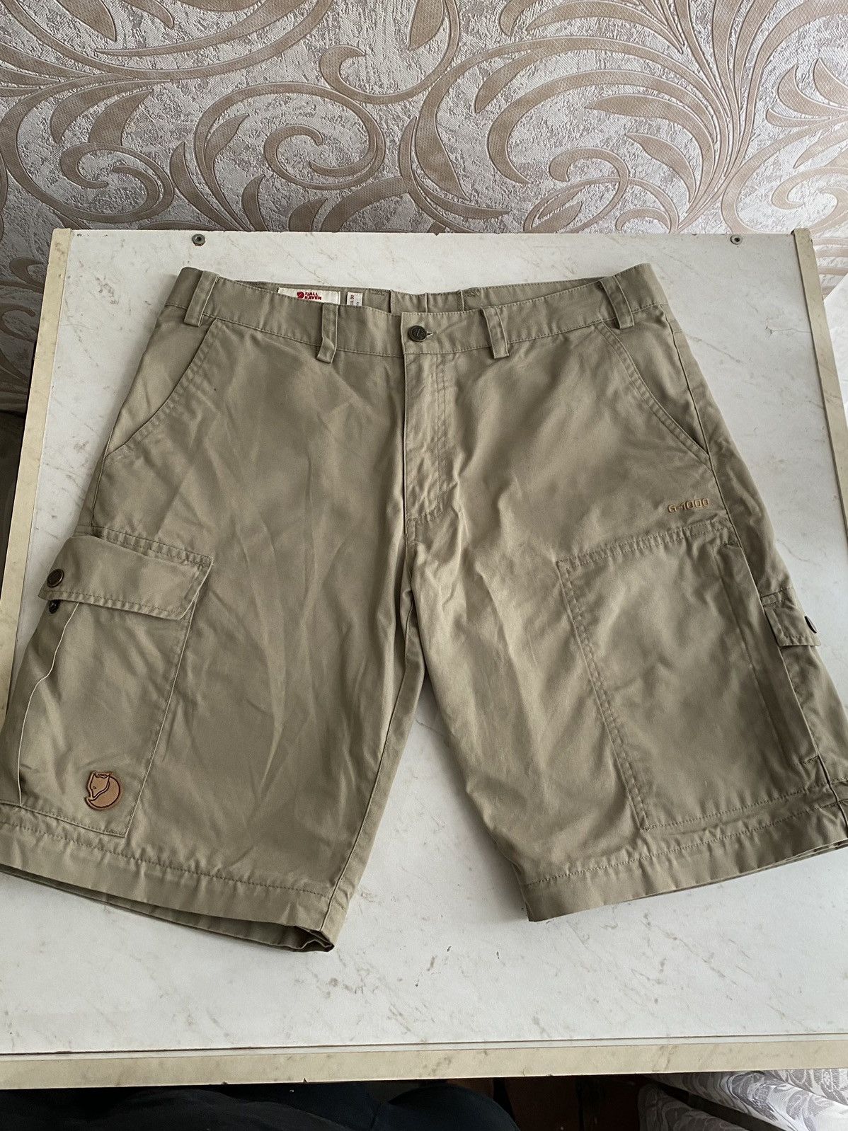 Fjallraven × Vintage Men's Vintage Fjallraven G-1000 Shorts Cargo Size US 32 / EU 48 - 2 Thumbnail