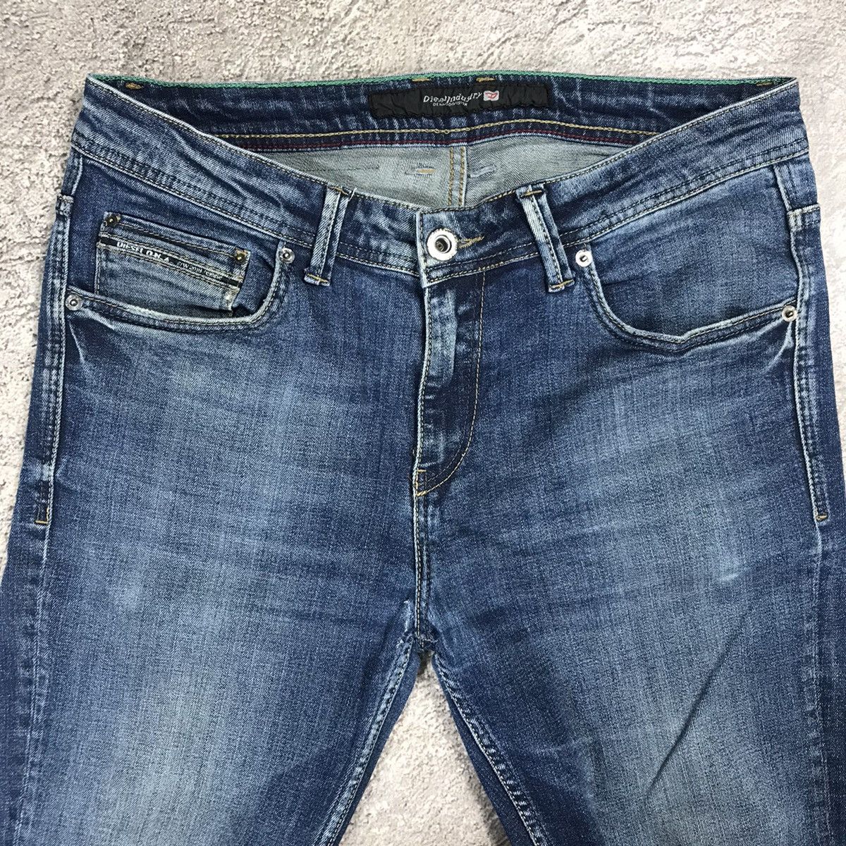 Diesel VINTAGE DIESEL JEANS CASUAL STREETWEAR FADED LOW RISE Y2K Size US 34 / EU 50 - 3 Thumbnail