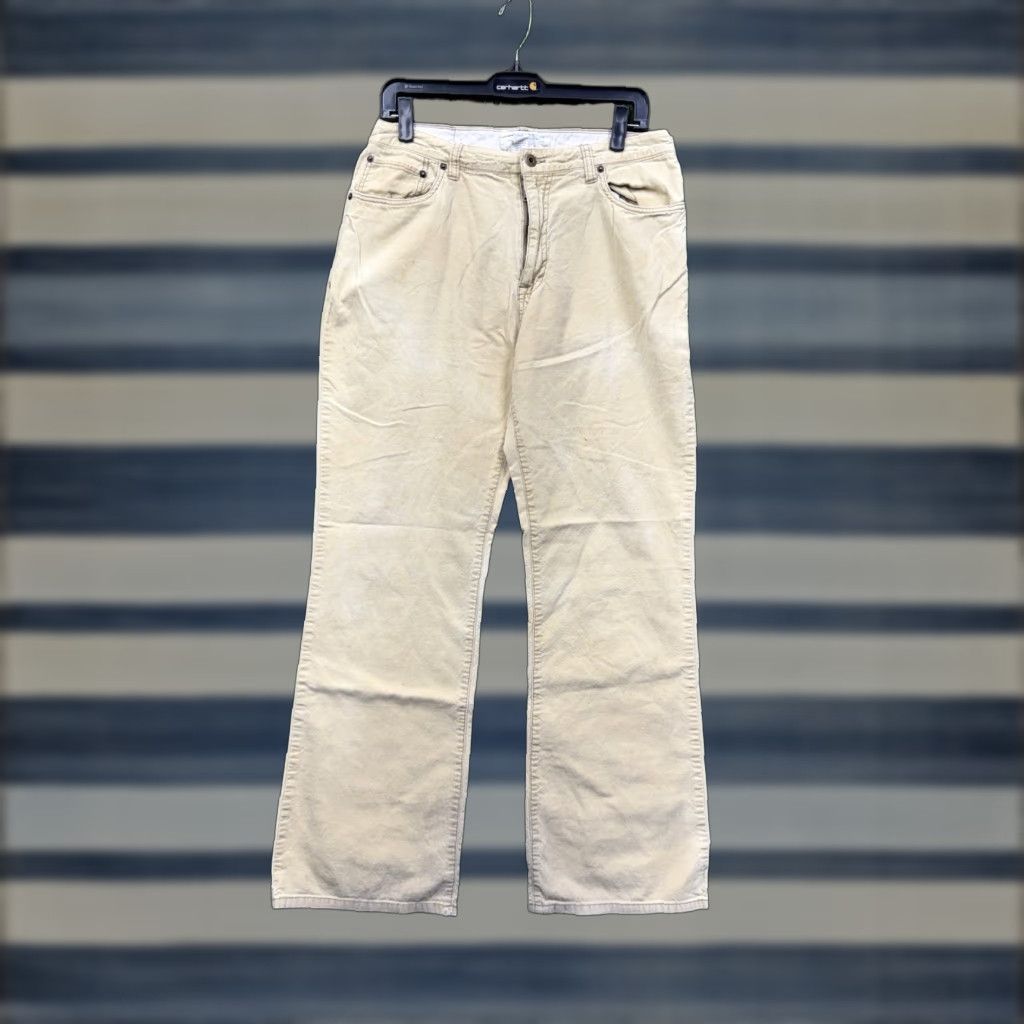American Eagle Outfitters American Eagle Outfitters Jeans Mens 32x32 Corduroy Bootcut Beige 5-Pocket Solid 80s Grunge Size US 32 / EU 48 - 1 Thumbnail