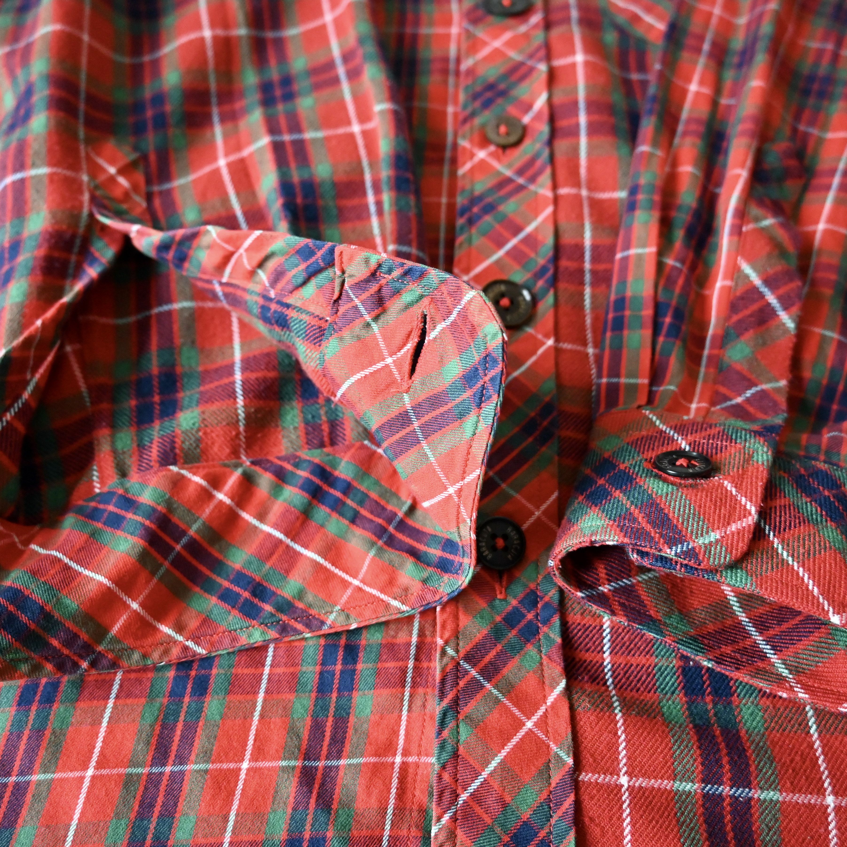 Baracuta VTG 1990s BARACUTA tartan lining fabric shirt made in Japan Size US M / EU 48-50 / 2 - 18 Thumbnail