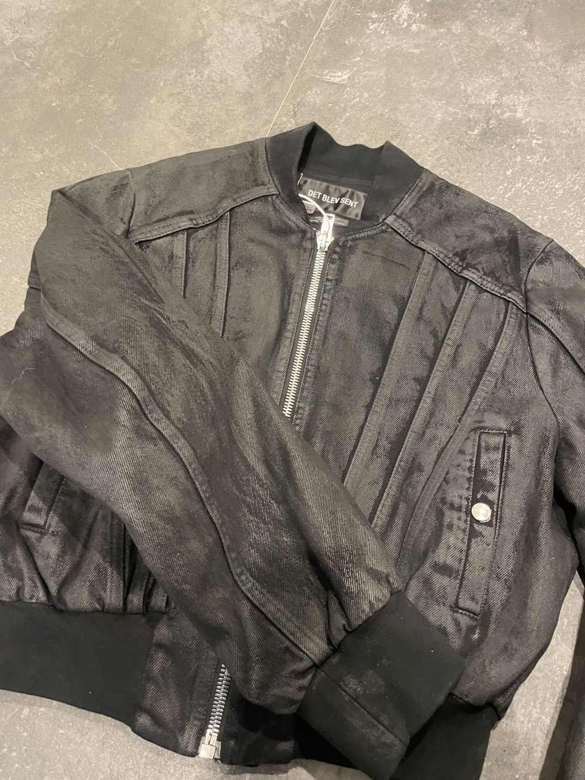Other Det Blev Sent Waxed Locust Denim Jacket Size US M / EU 48-50 / 2 - 4 Thumbnail