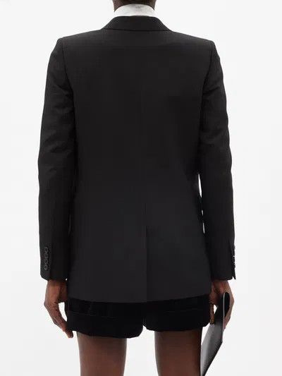 Saint Laurent Paris o1y0126 Blazer in Black Size M / US 6-8 / IT 42-44 - 5 Thumbnail