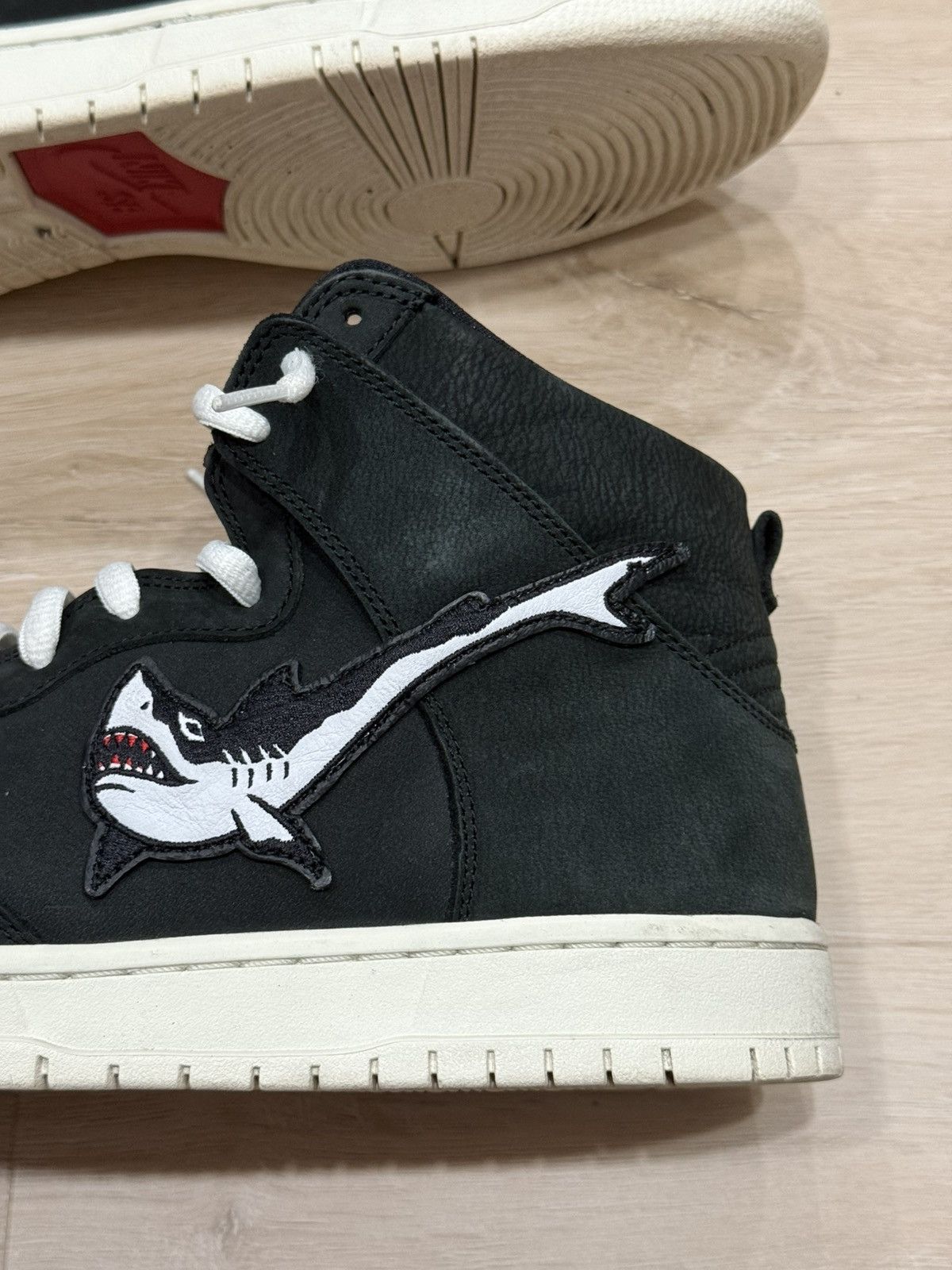 Nike Nike SB Dunk Hi ‘Oski Shark’ Sneakers Size US 12 / EU 45 - 3 Thumbnail