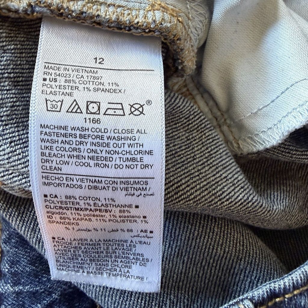 Old Navy Old Navy OG Straight Jeans - Size 12 Size 34" / US 12 / IT 48 - 9 Thumbnail