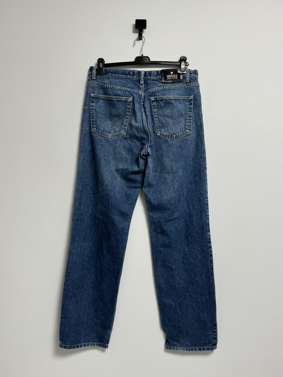 Versace Versace Men’s Blue Denim Jeans W36 EU50 Classic Straight Fit Size US 36 / EU 52 - 1 Thumbnail