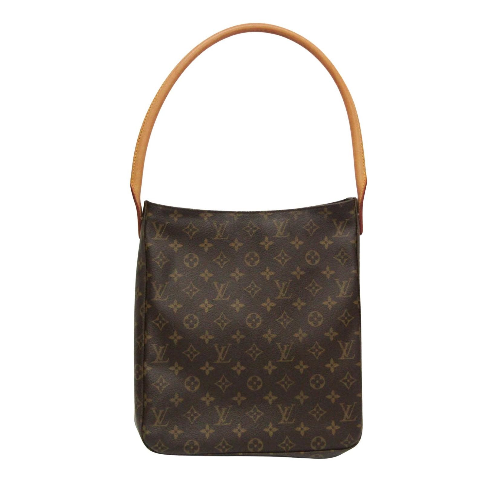 Louis Vuitton Monogram Canvas Shoulder Bag Classic Style