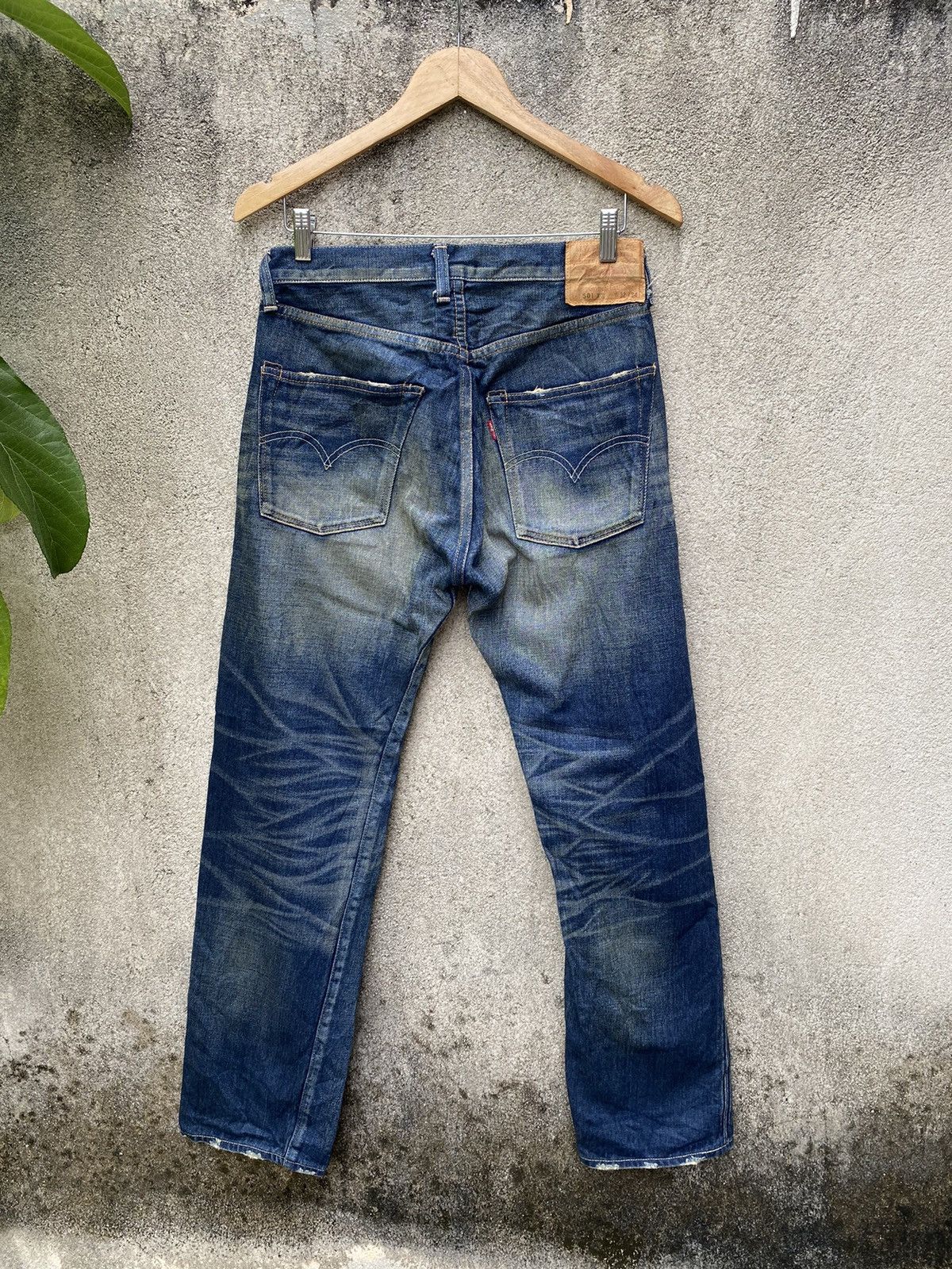Levi's Vintage Clothing Vintage Levi’s 501xx Big E Selvedge Jeans Made in Japan Size US 31 - 2 Thumbnail