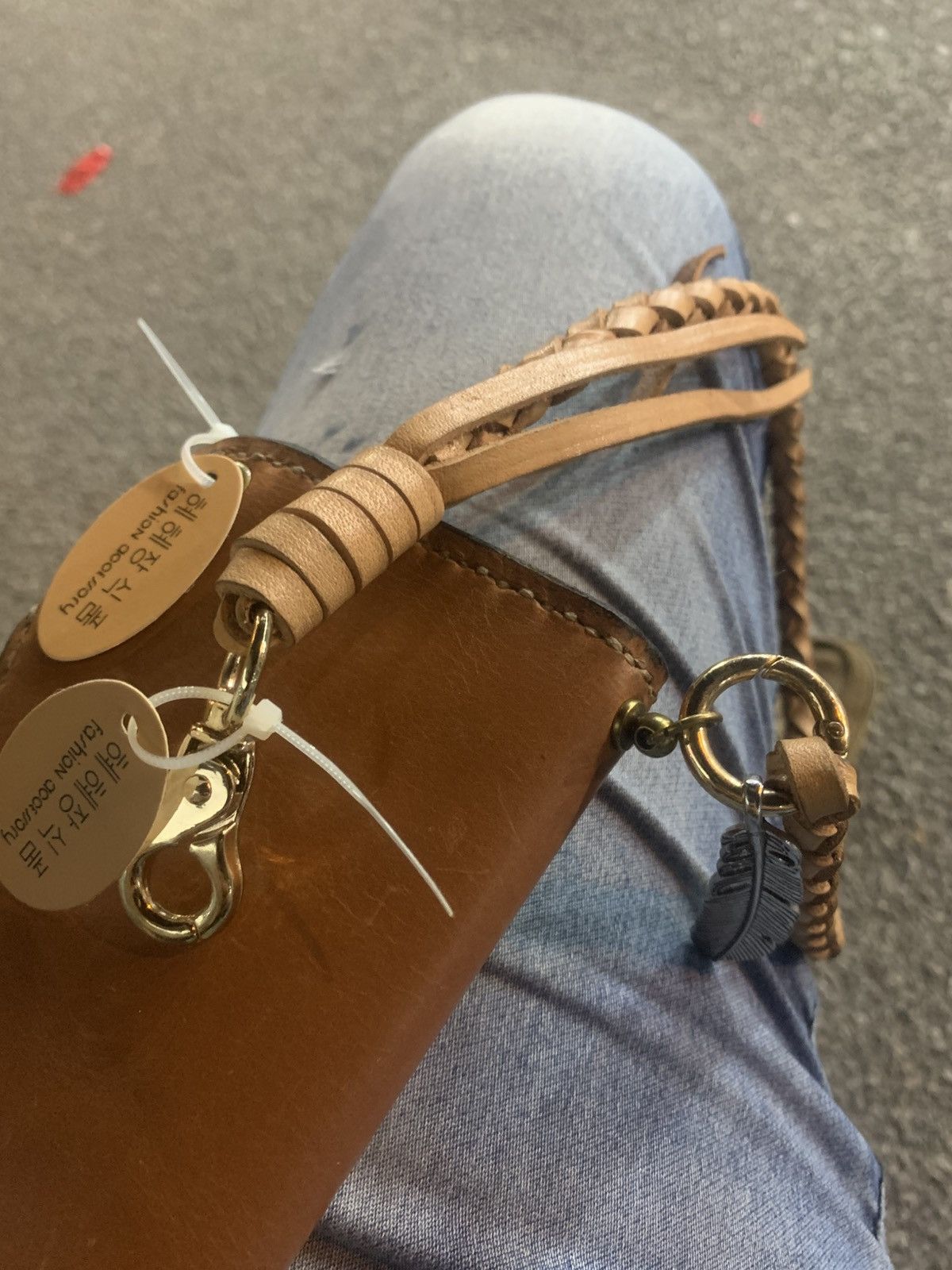 The Unbranded Brand Leather wallet - Custom long Wallet Size ONE SIZE - 4 Thumbnail