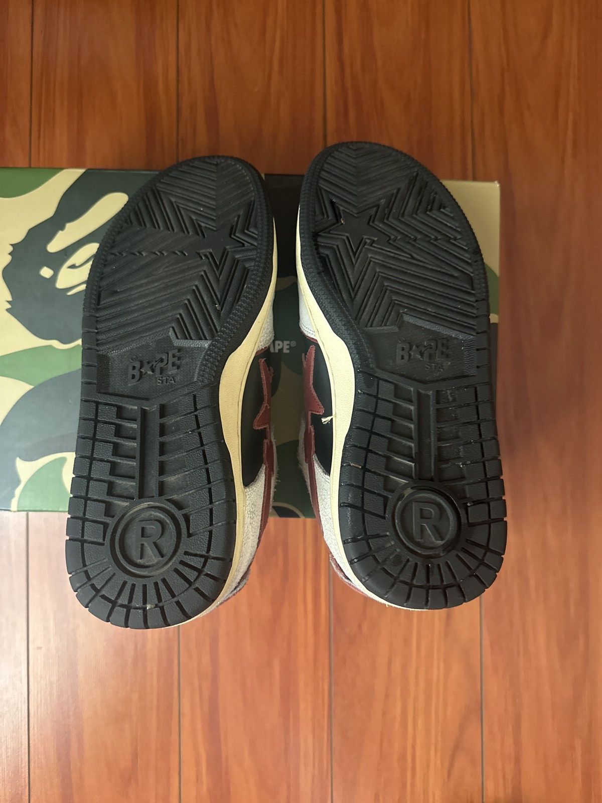 Bape Sk8 sta #4 red sneaker Size US 7.5 / EU 40-41 - 5 Thumbnail