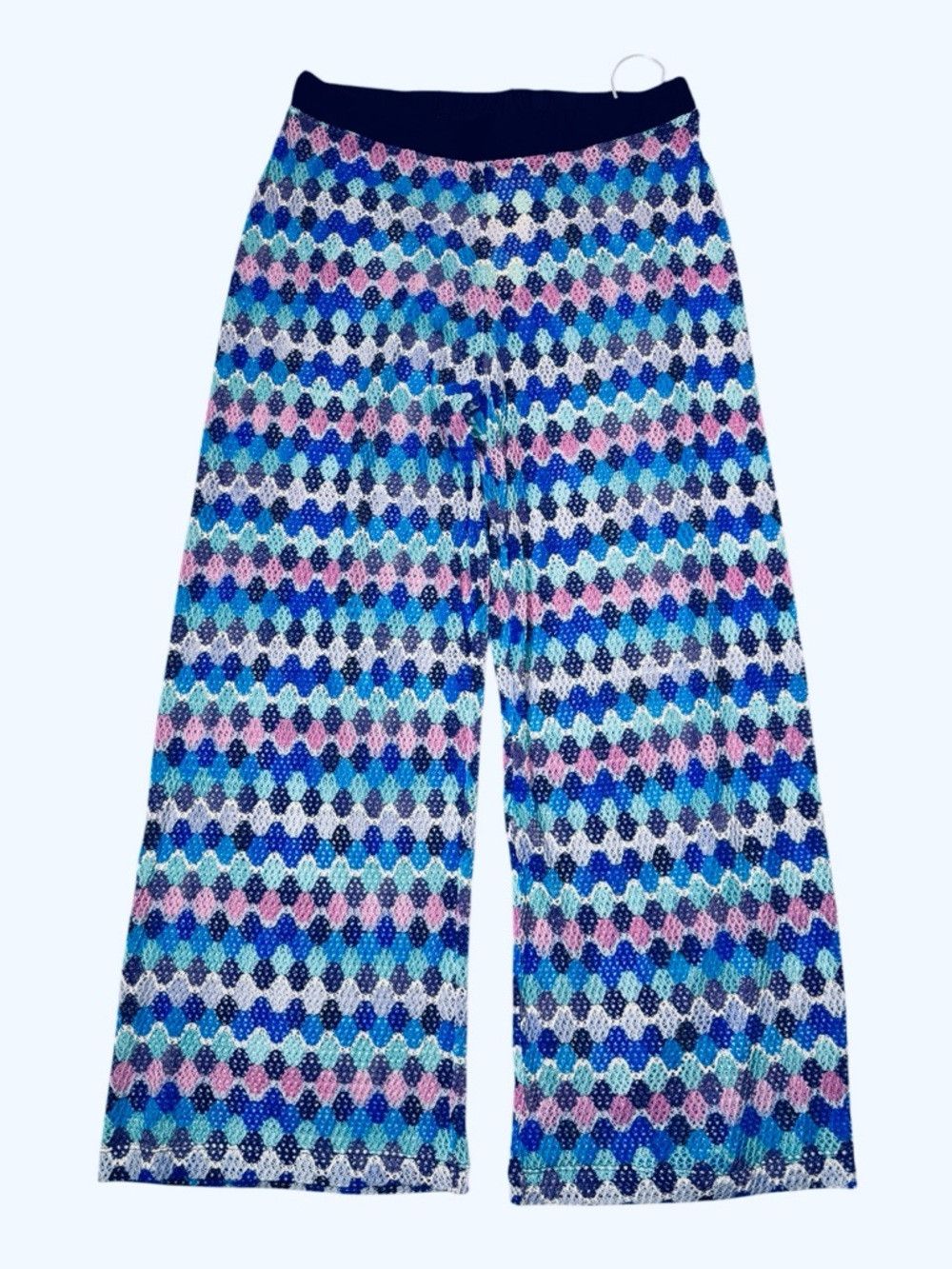 Other NWT New $138 Gottex Retro Riviera Netted Crochet Beach Pant Size 38" / US 16 / IT 52 - 2 Thumbnail