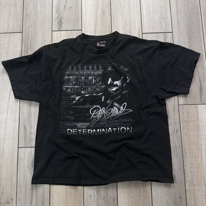 Dale Earnhardt Winston Cup Champion EXPERIENCE & DETERMINATION T-Shirt Size  XL