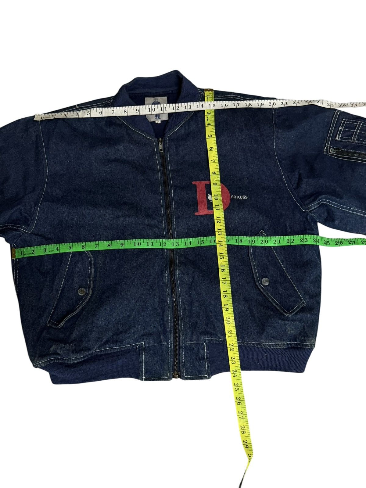 Isamu Katayama Backlash Isamu Katayama Derkuss Denim Varsity Size US XL / EU 56 / 4 - 16 Thumbnail