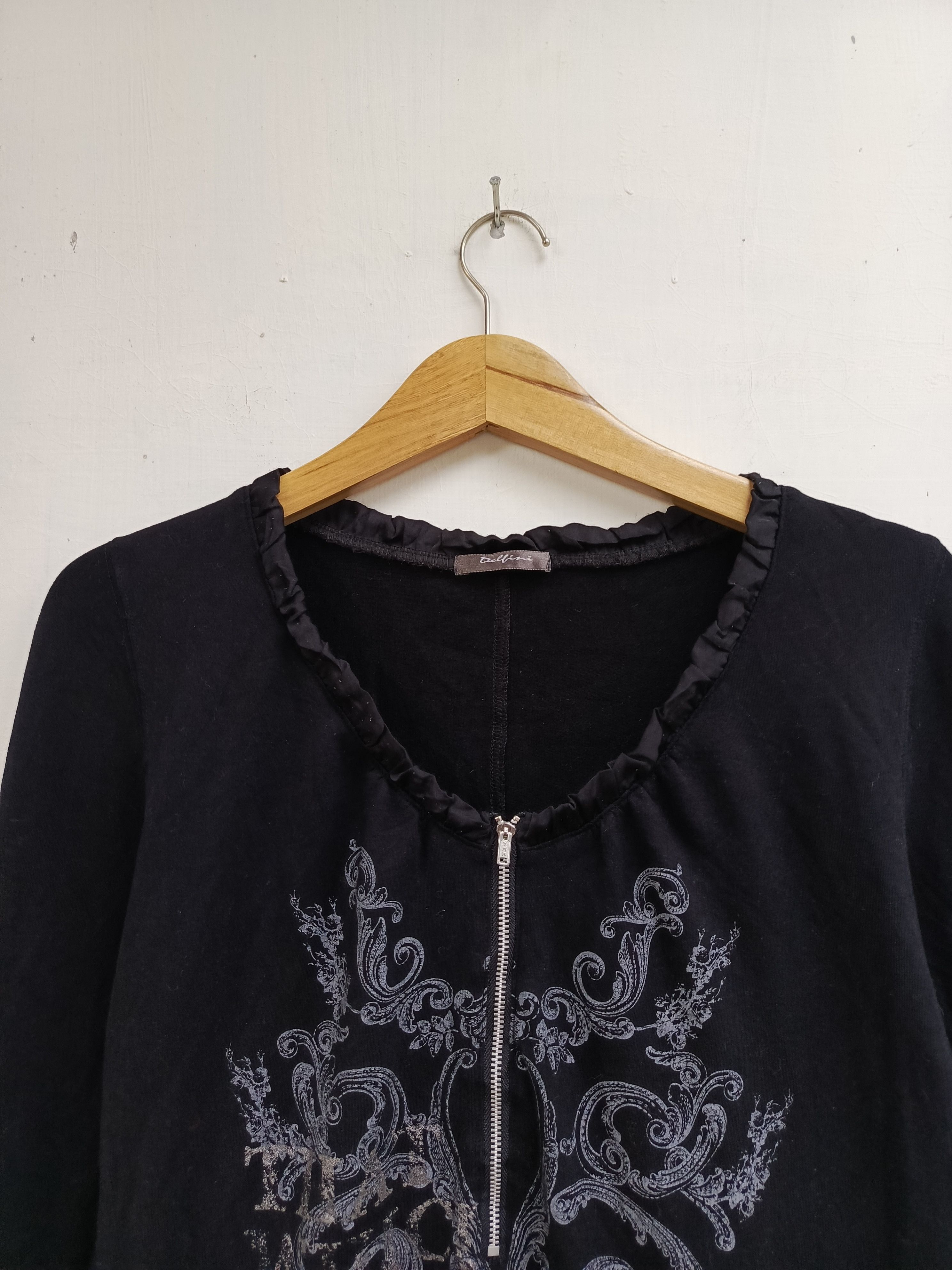Japanese Brand Dellini long sleeve tshirt japanese brand Size L / US 10 / IT 46 - 2 Thumbnail