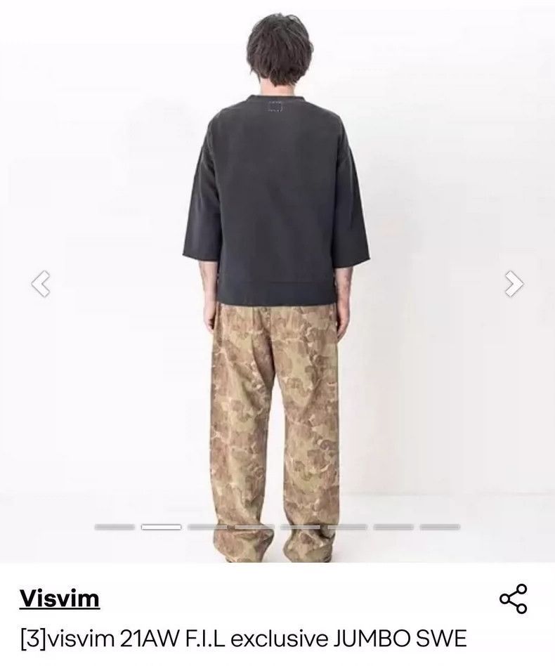 Visvim Visvim Visvim Jumbo Sweat 3/4 Sleeve Hoodie-2506 Size US L / EU 52-54 / 3 - 4 Thumbnail
