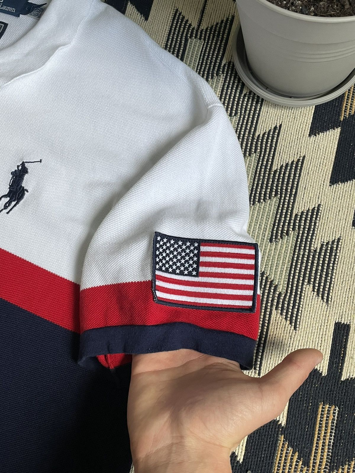 Other Polo Ralph Lauren USA Olympic Chief Kief Y2K T-shirt Size US L / EU 52-54 / 3 - 7 Thumbnail