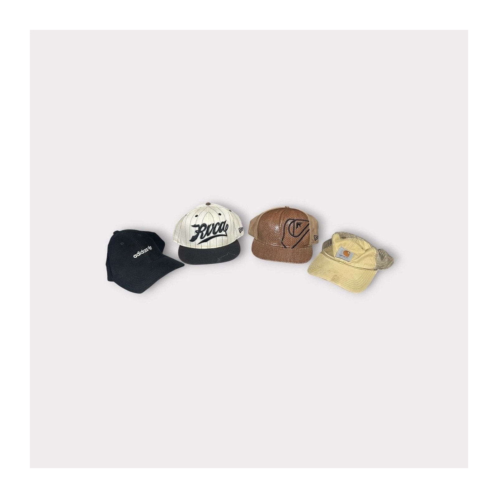 Patagonia Lot of 11 Brand Hats Patagonia Carhartt Adidas Vintage Resel Size ONE SIZE - 8 Thumbnail