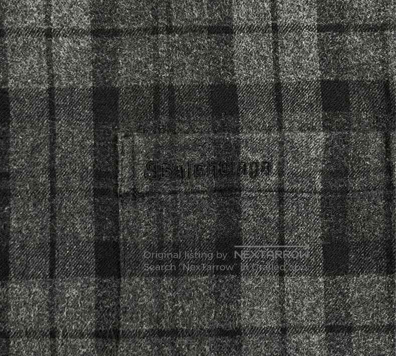 Balenciaga Balenciaga Black Red Plaid Flannel Shirt Jacket. Size US M / EU 48-50 / 2 - 5 Thumbnail