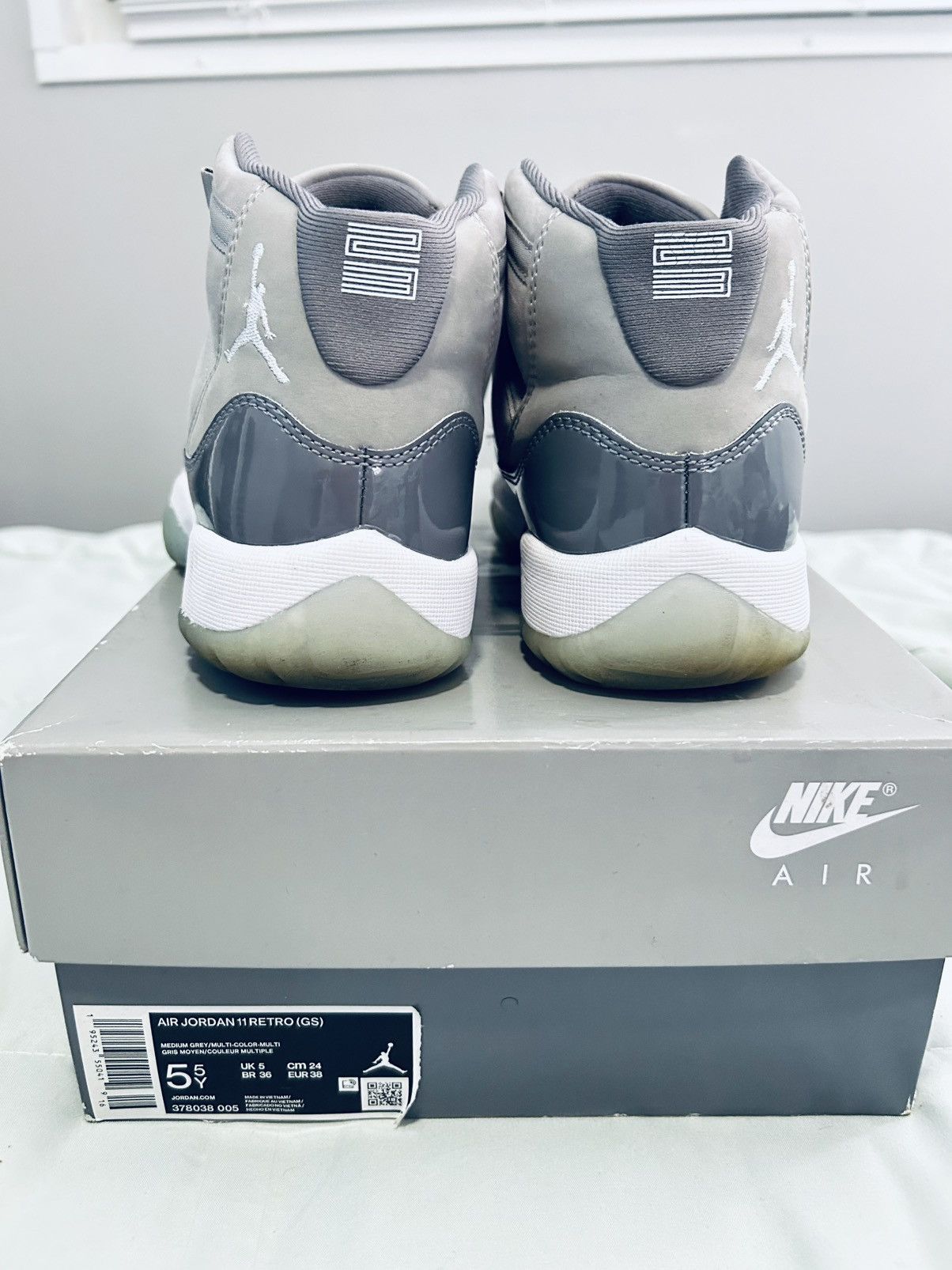Jordan Brand Cool Grey Jordan 11 Size US 7 / IT 37 - 2 Thumbnail