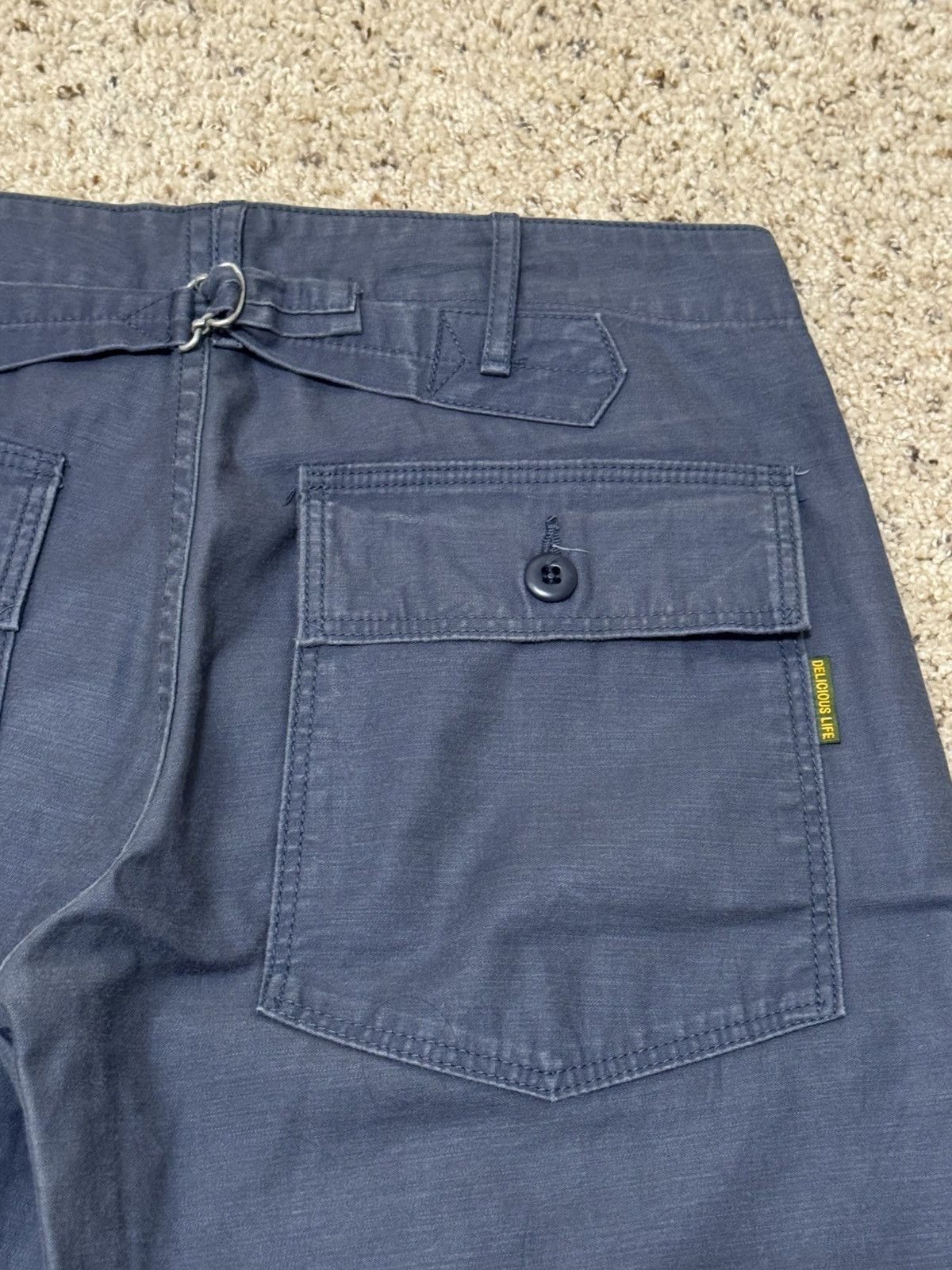 Orslow Wide leg fatigue pants Size 30" / US 8 / IT 44 - 6 Thumbnail