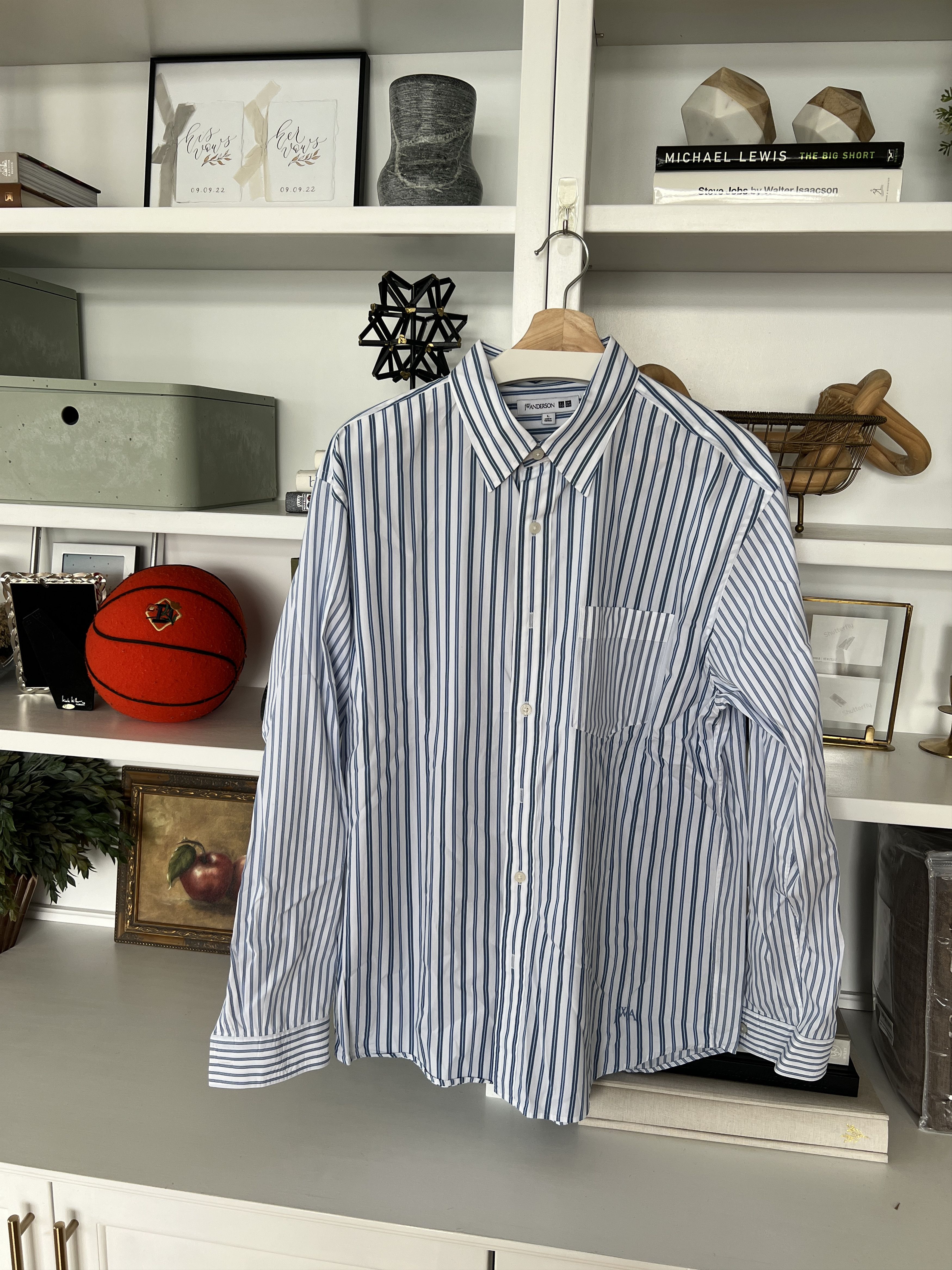 JW Anderson × Uniqlo JW Anderson Uniqlo Button Up Long Sleeve Shirt Size US L / EU 52-54 / 3 - 1 Thumbnail