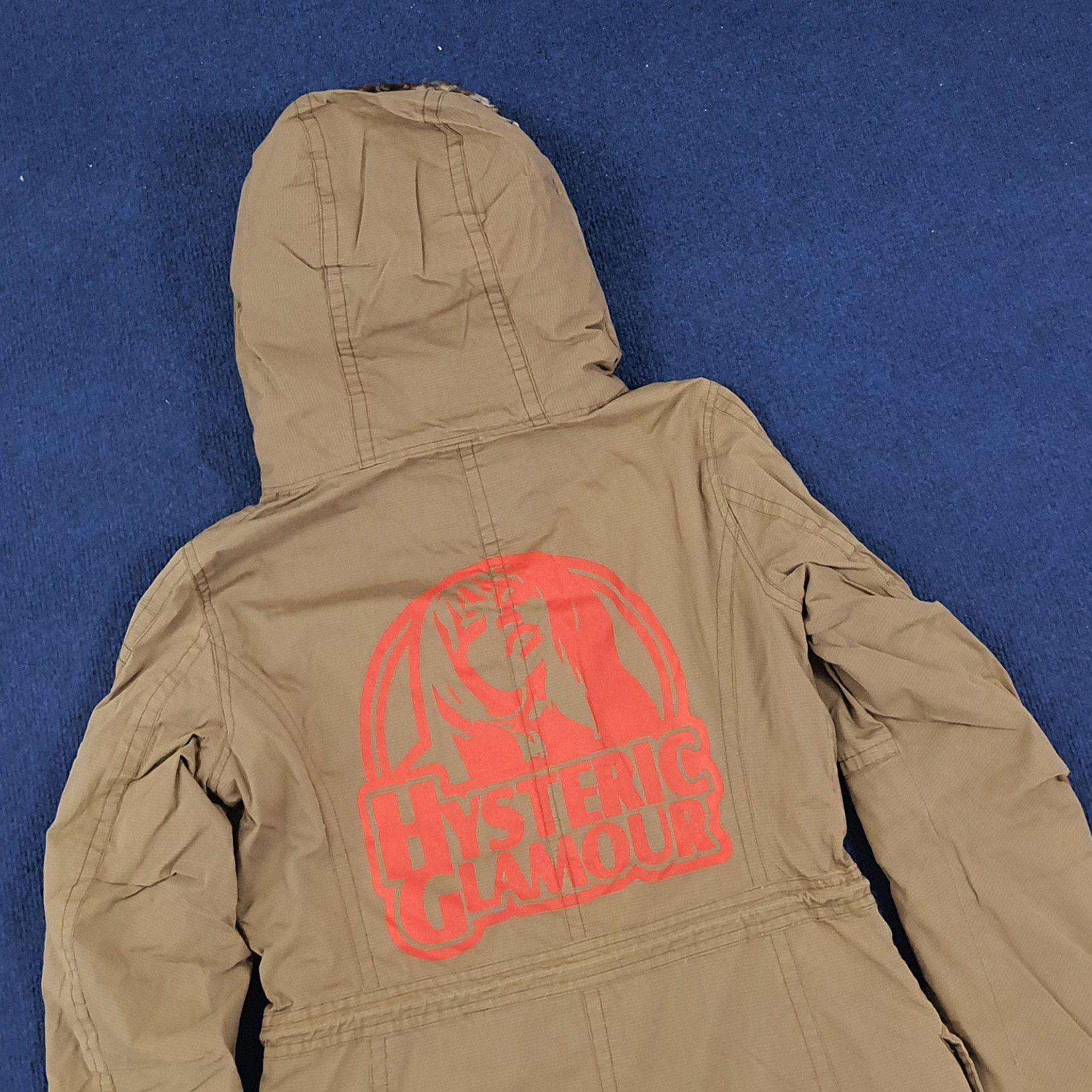 Hysteric Glamour × Japanese Brand × Vintage Vintage Hysteric Glamour Parkas Jacket C220N14 Size US S / EU 44-46 / 1 - 2 Thumbnail