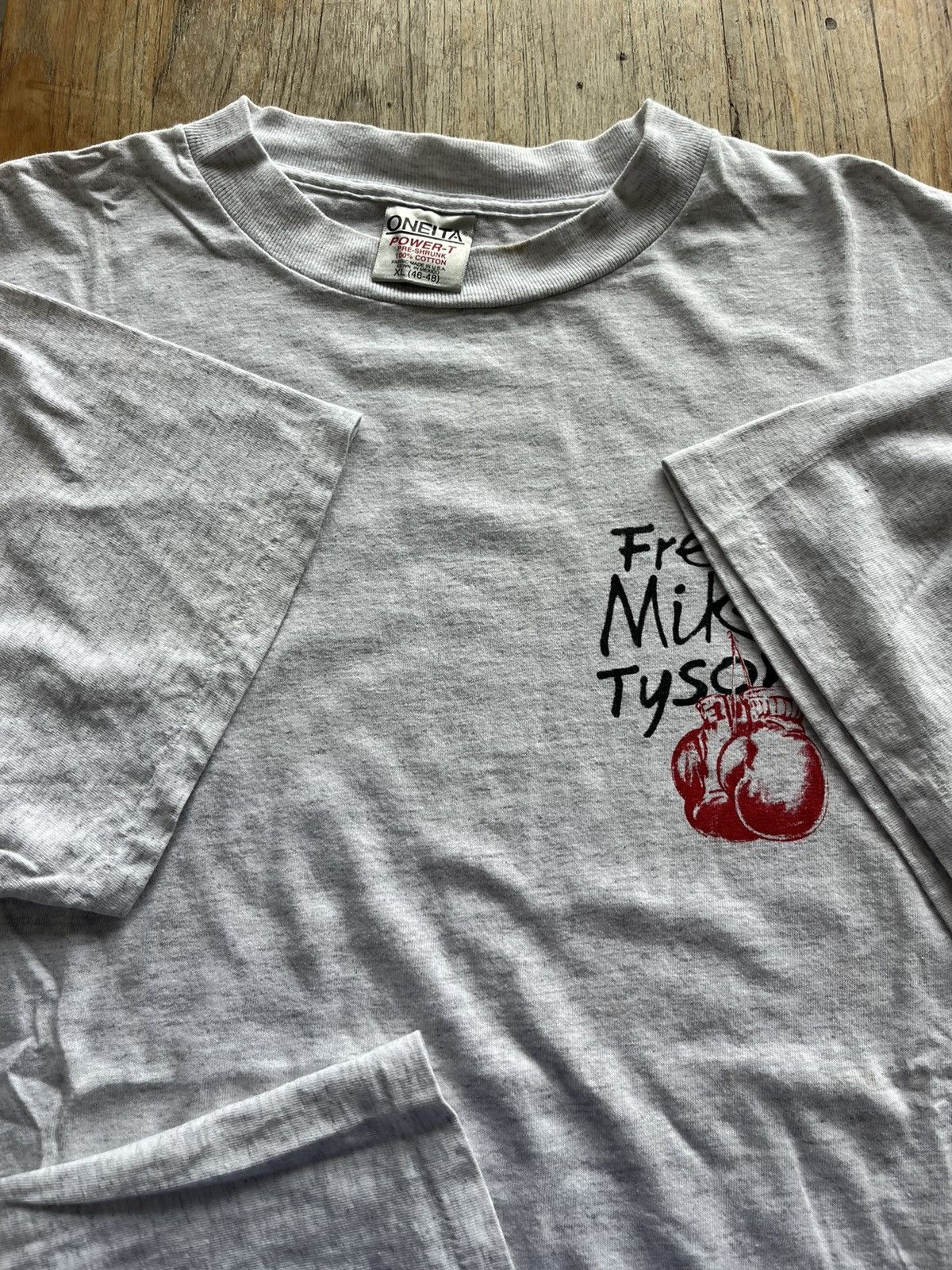 Vintage Vintage Free MIKE TYSON 90’s Tshirt Size US XL / EU 56 / 4 - 7 Thumbnail
