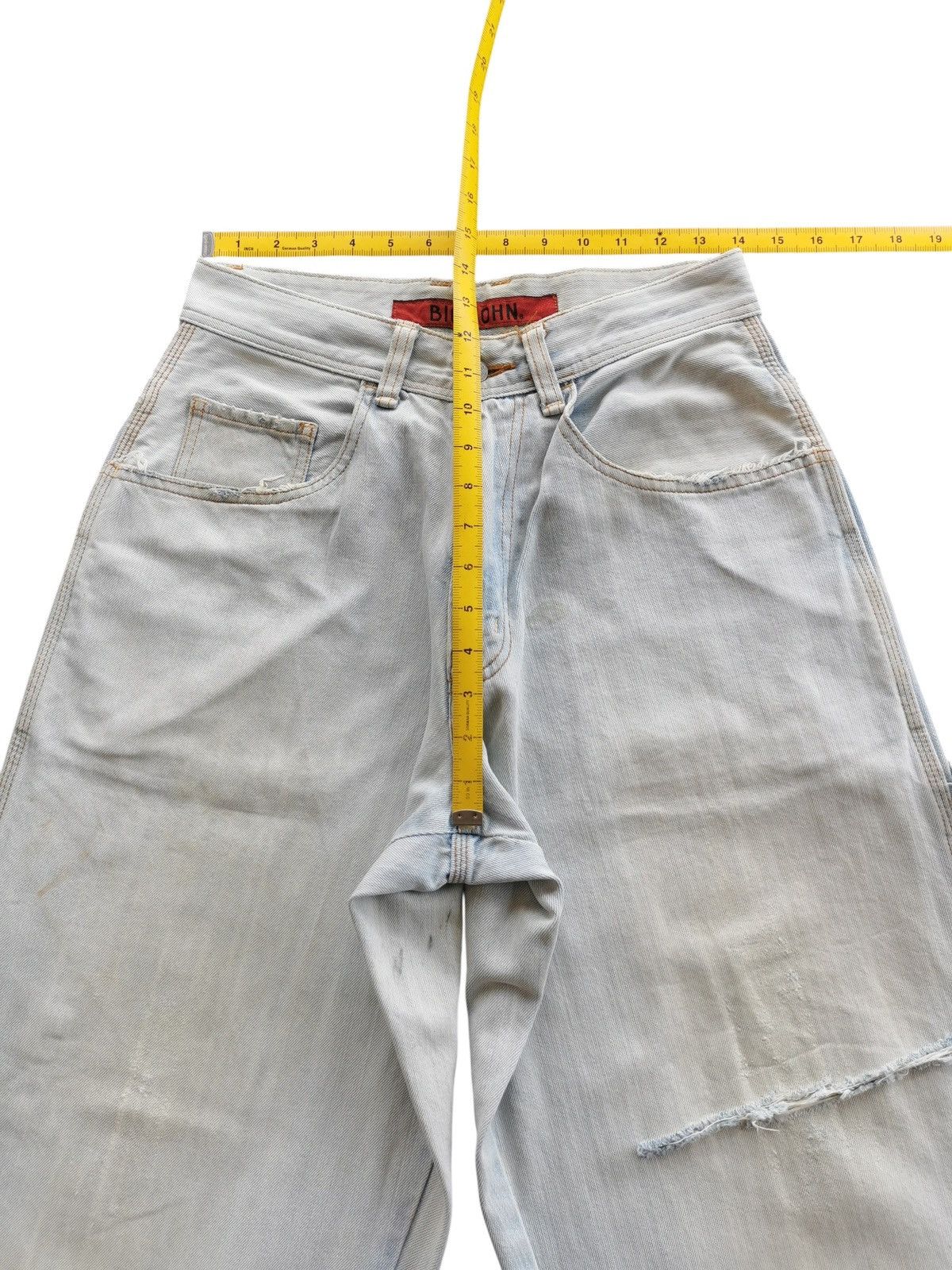 Big John Vintage Y2K Big John Carpenter Workwear Wide Legs Jeans JNCO Size US 28 / EU 44 - 9 Thumbnail