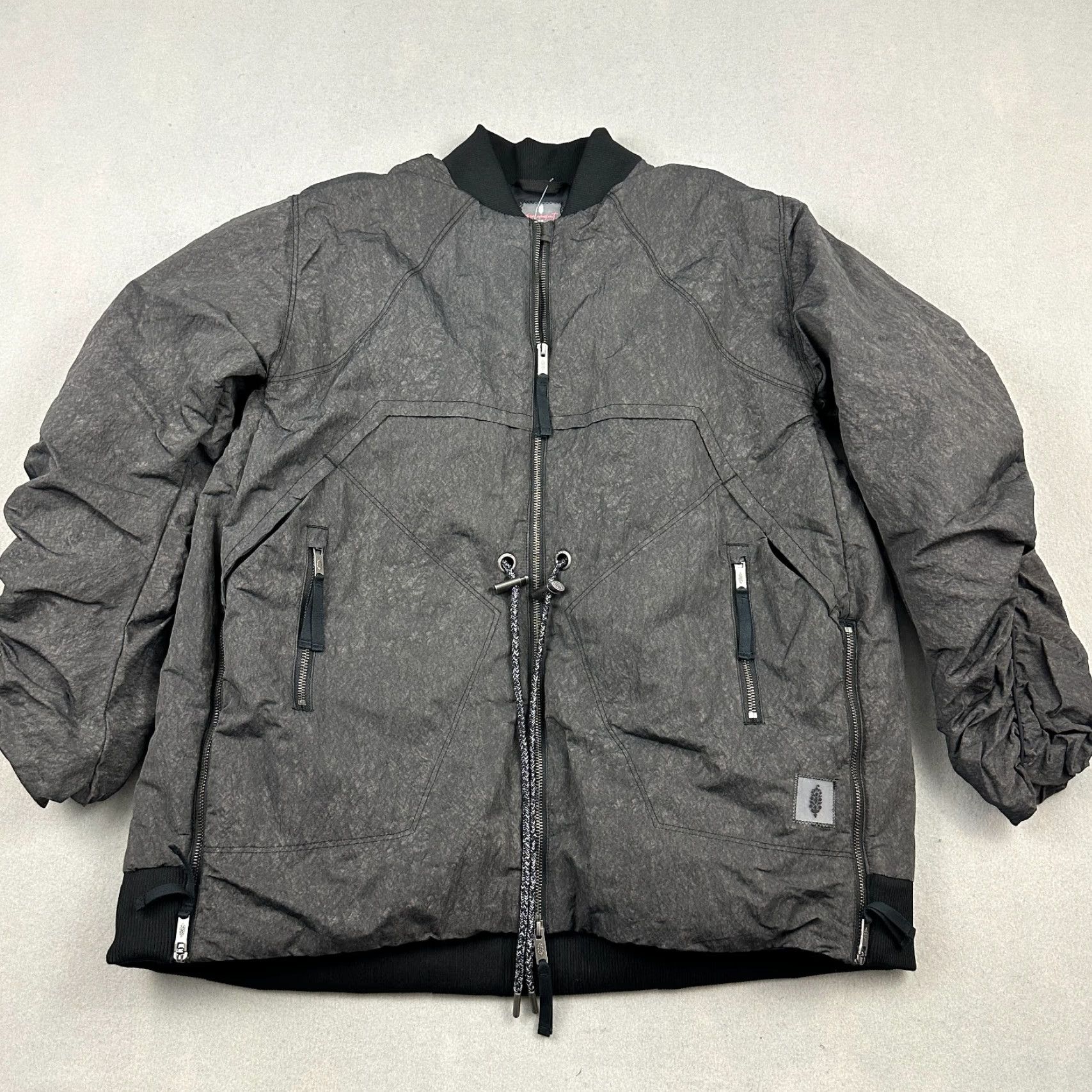 Free People Free People Movement Jacket Small Gray Parka Womens Regular Size S Zip Insulated Lightweight Pockets Logo Outdoor Fall Spring Winter Jacket Size S / US 4 / IT 40 - 2 Thumbnail