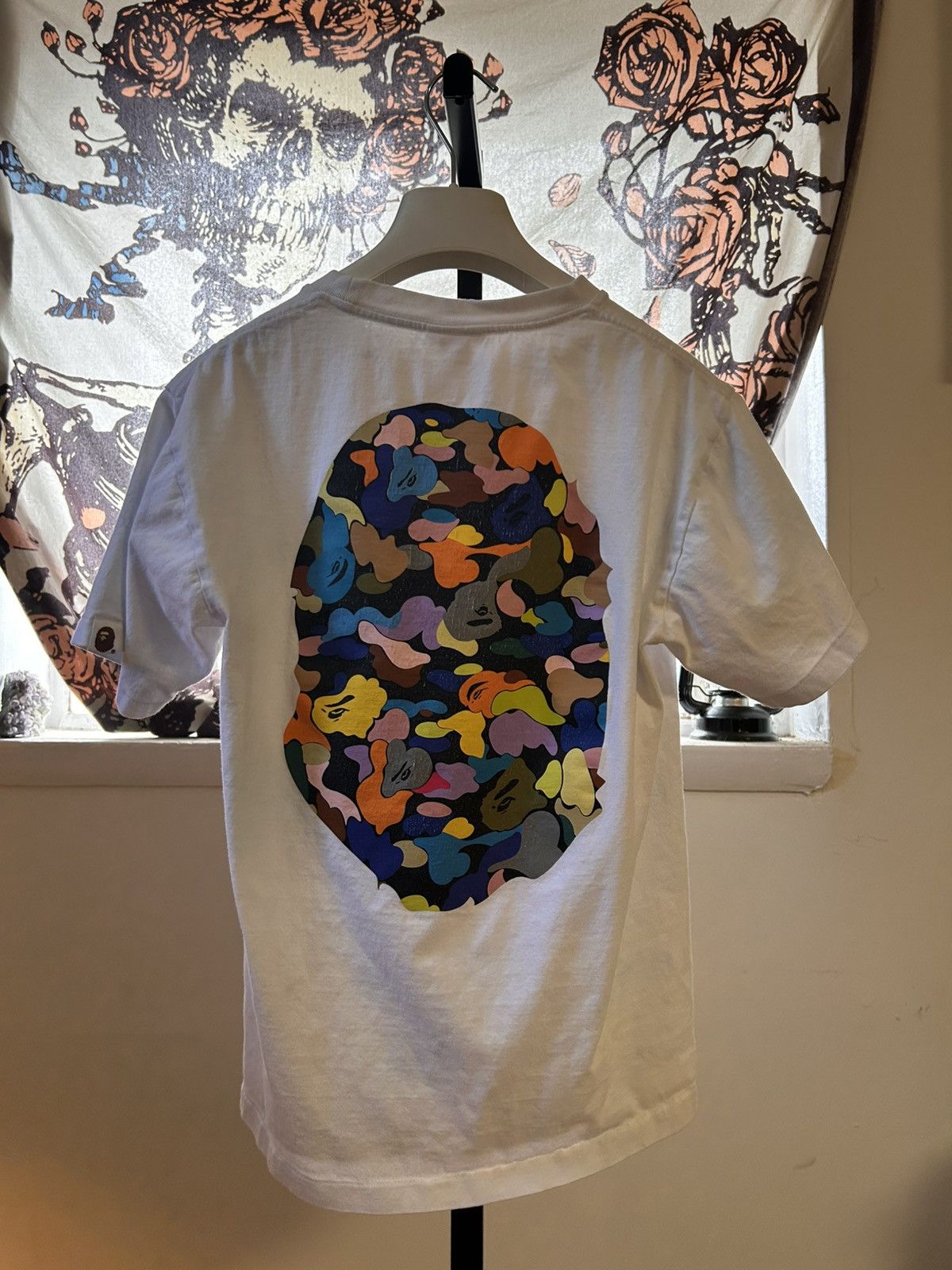 Bape Bape Multicolor Big Head Tee Size US S / EU 44-46 / 1 - 2 Thumbnail