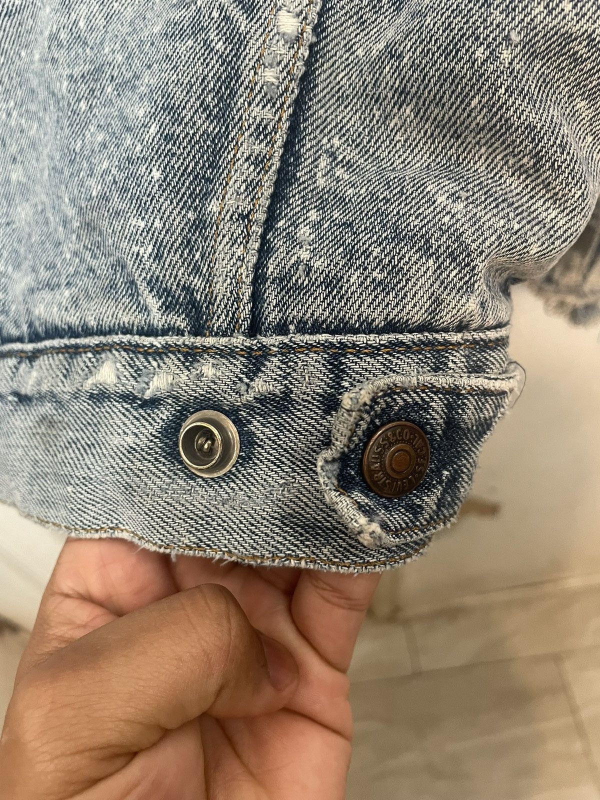 Levi's Vintage Clothing Levis Denim Sherpa Jacket San Francisco Size US S / EU 44-46 / 1 - 15 Thumbnail