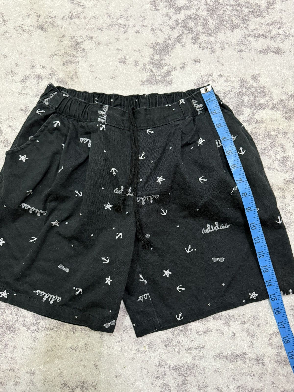 Adidas Adidas Neo Label Fullprint Short Pants Size 24" / US 00 / IT 34 - 16 Thumbnail