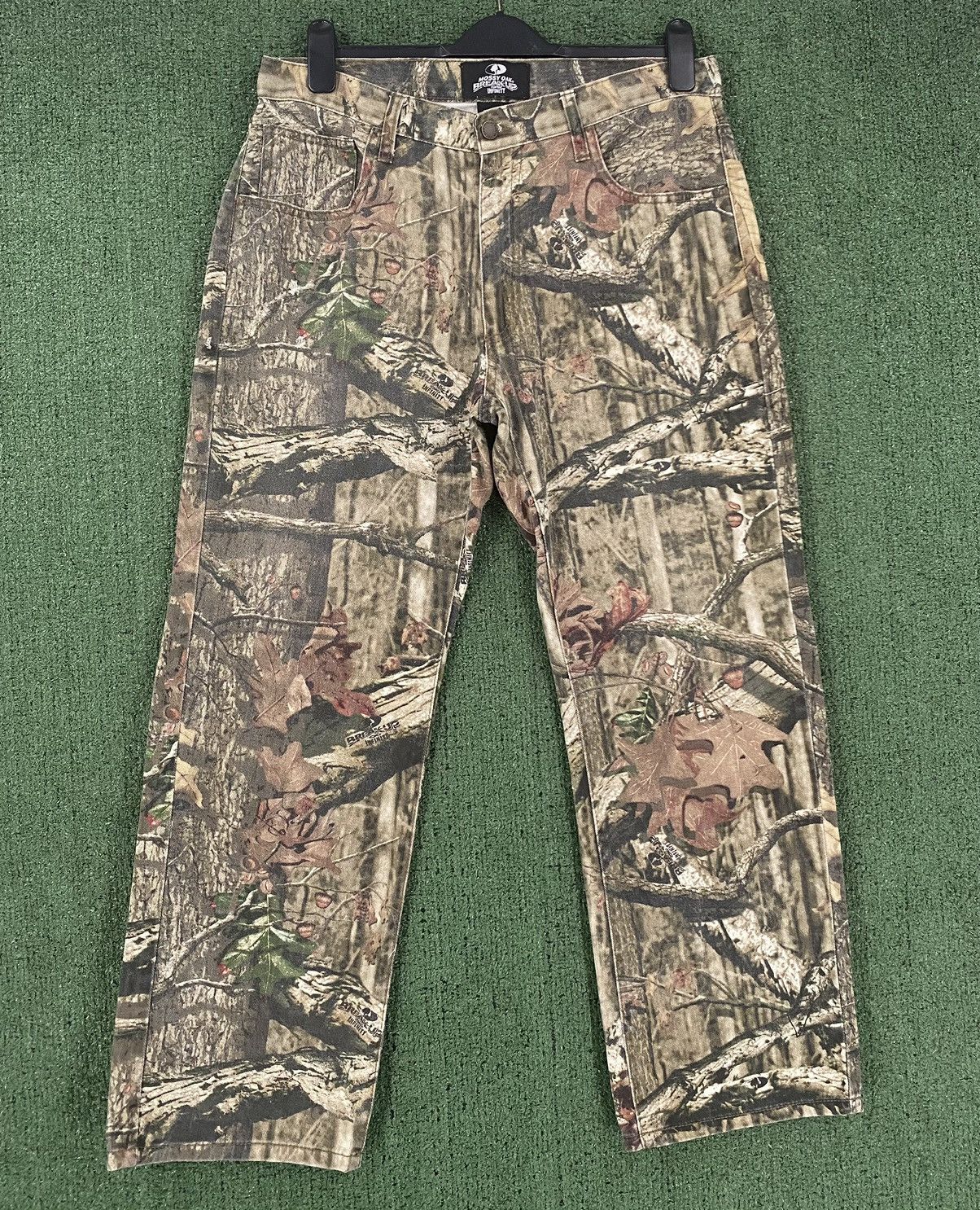 Mossy Oaks Mossy Oak Tree Bark Camo Camouflage Pants Mens Sz 33x28 Size US 33 - 1 Thumbnail