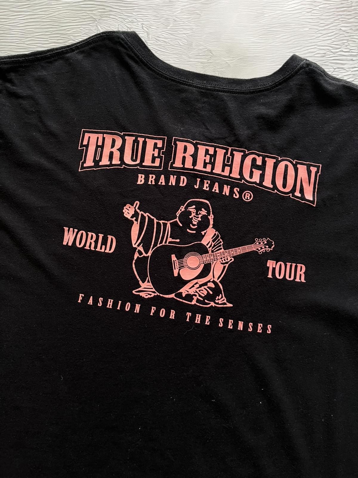 True Religion True Religion T Shirt Big Buddha Logo Tees Black Size US XXL / EU 58 / 5 - 3 Thumbnail