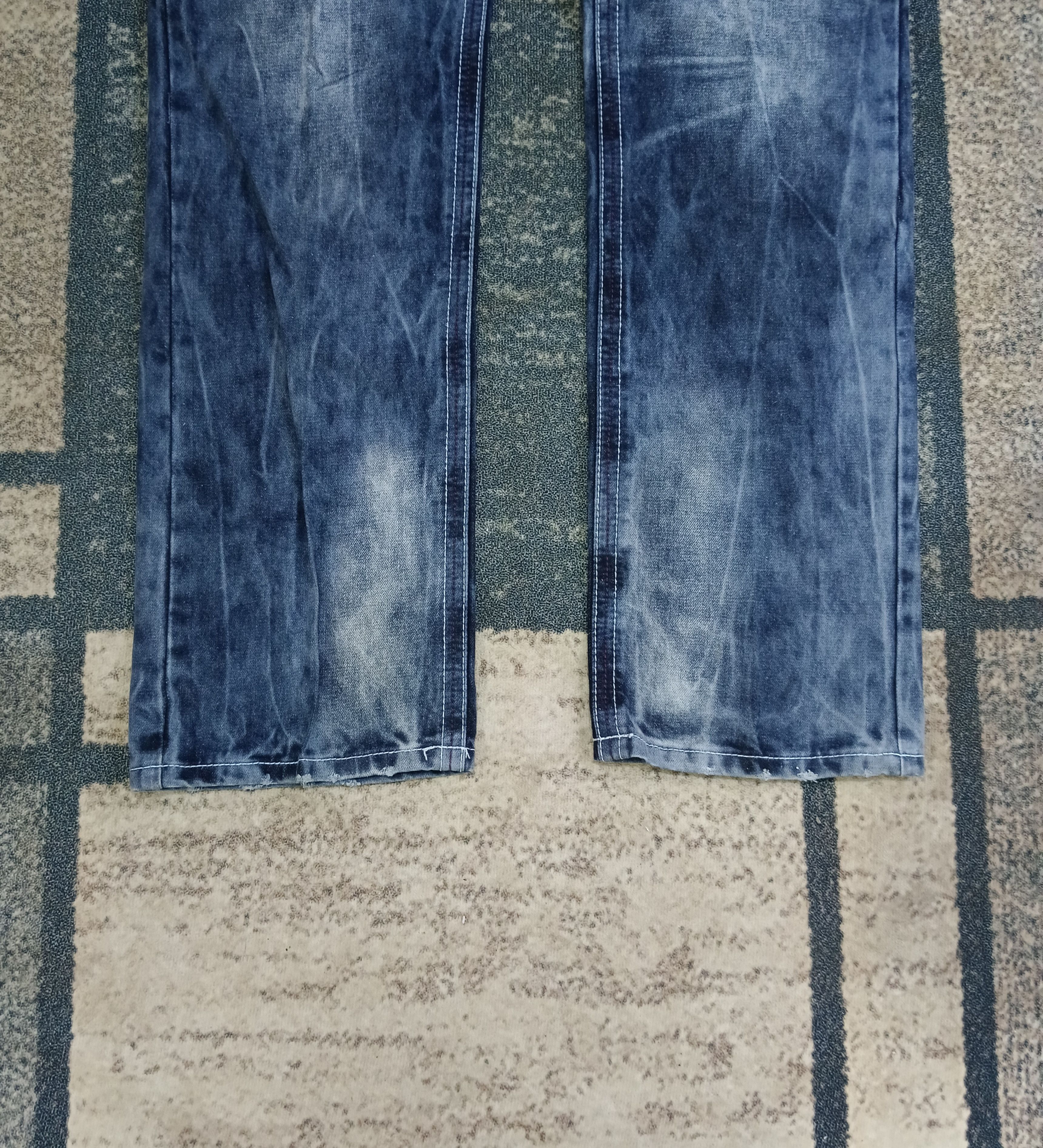 If Six Was Nine SICK BLACK DENIM PANTS Size US 34 / EU 50 - 6 Thumbnail