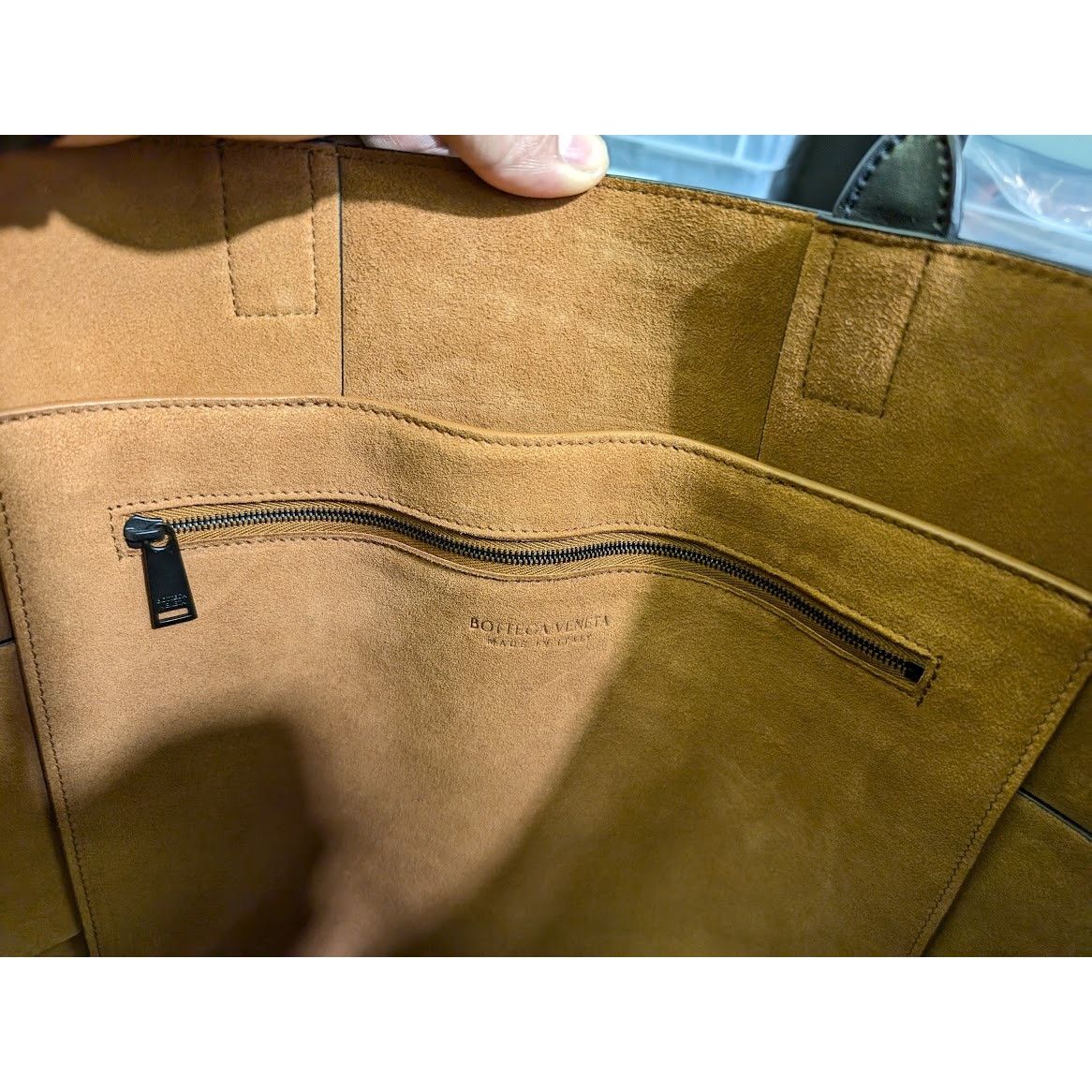 Bottega Veneta o1rshd1 Size:OS / Arco Tote Bag in Intrecciato Leather Black Size ONE SIZE - 14 Thumbnail