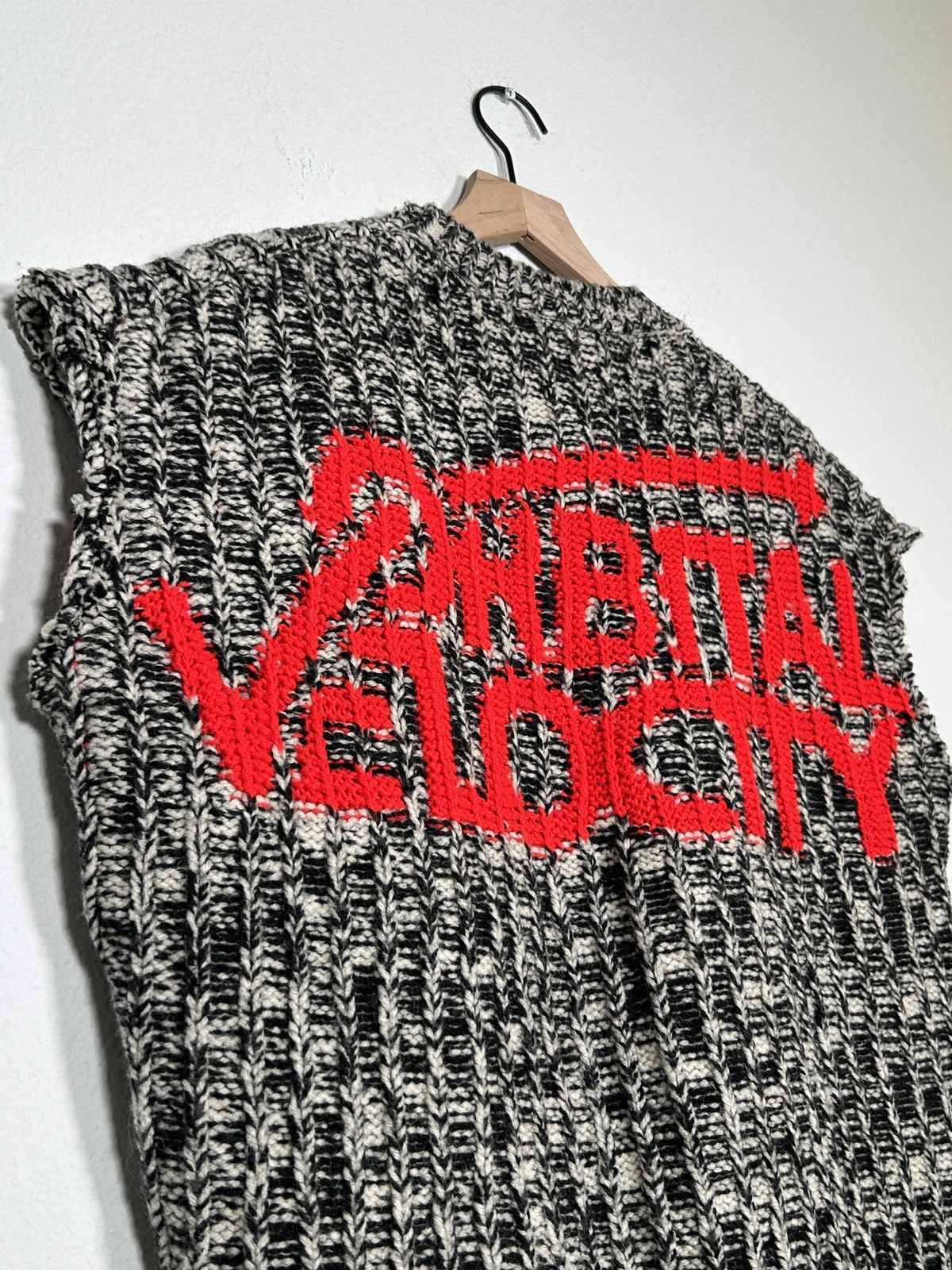 Calvin Klein 205W39NYC Orbital Velocity Raf CK Chunky Sweater Size US S / EU 44-46 / 1 - 4 Thumbnail