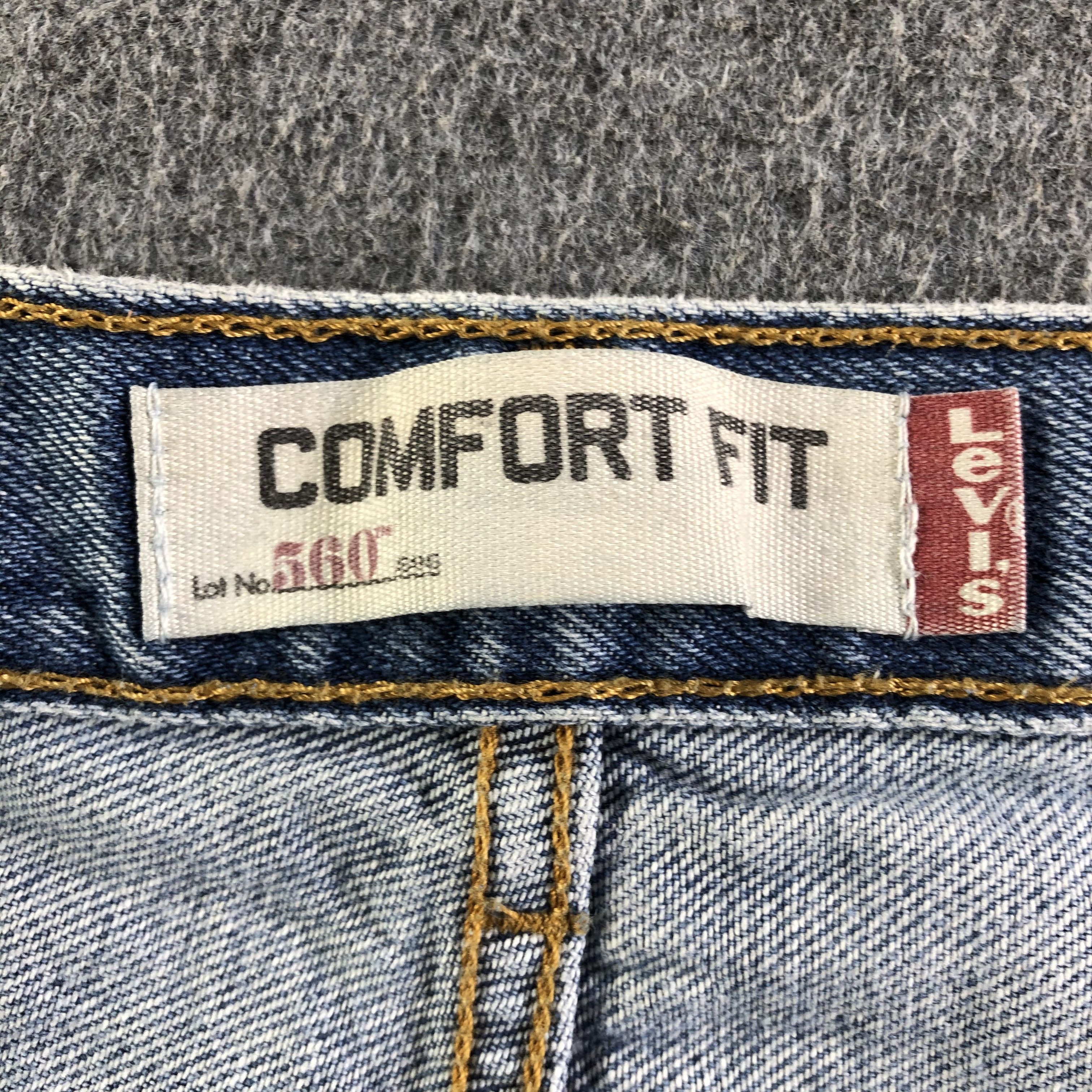 Levi's Vintage Blue Wash Levis 560 Jeans-J4524 Size US 38 / EU 54 - 9 Thumbnail