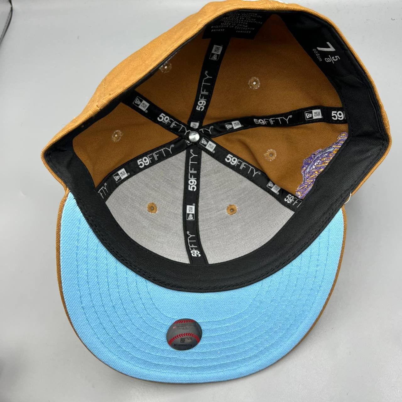 New Era Florida Marlins Hat Men 7 5/8 59Fifty New Era MLB Fitted Cap Size ONE SIZE - 2 Thumbnail