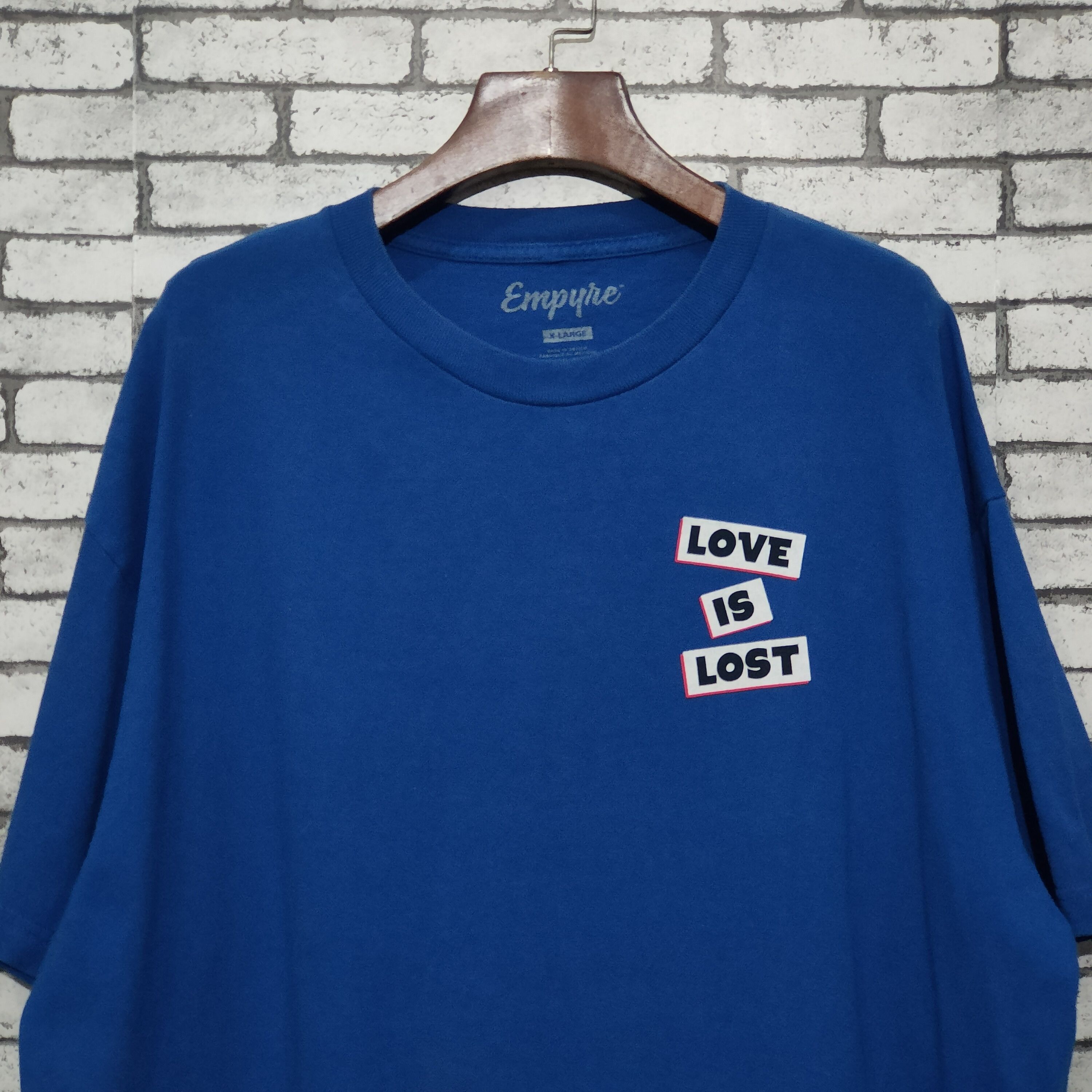 Empyre × Vintage 🔥Empyre Love Is Lost XL Short Sleeve T-Shirts Size US XL / EU 56 / 4 - 2 Thumbnail