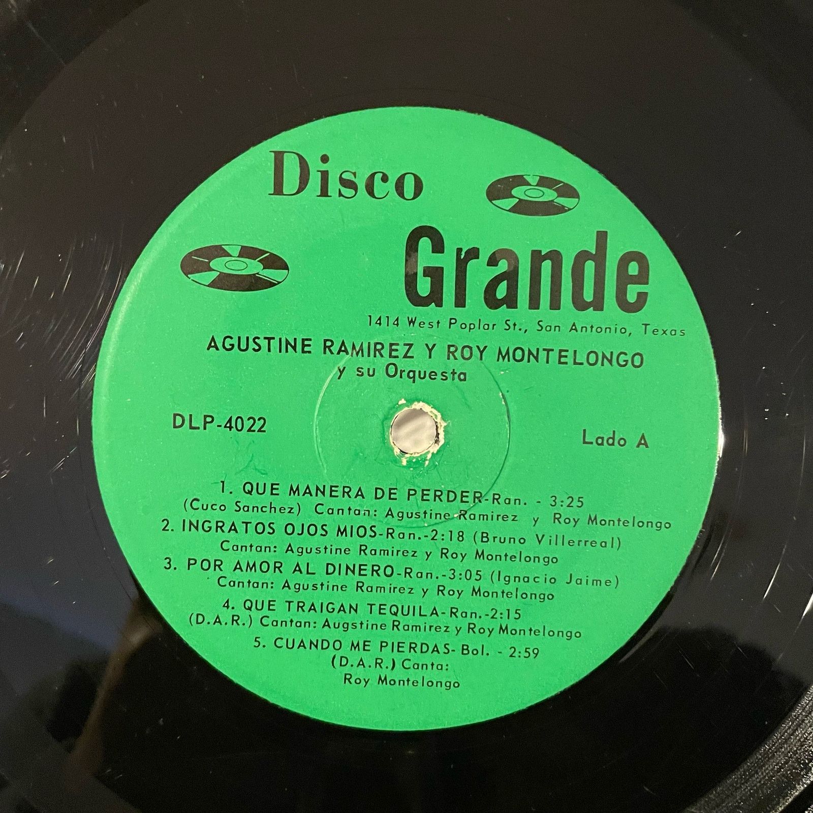 Other Augustine Ramirez / Roy Montelongo y su Orquesta LP record Size ONE SIZE - 3 Thumbnail
