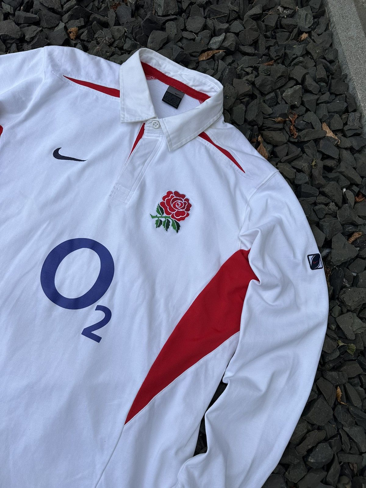 Nike × Vintage Nike Vintage England Rugby League Jersey 02 Longsleeve Y2K Size US XL / EU 56 / 4 - 3 Thumbnail