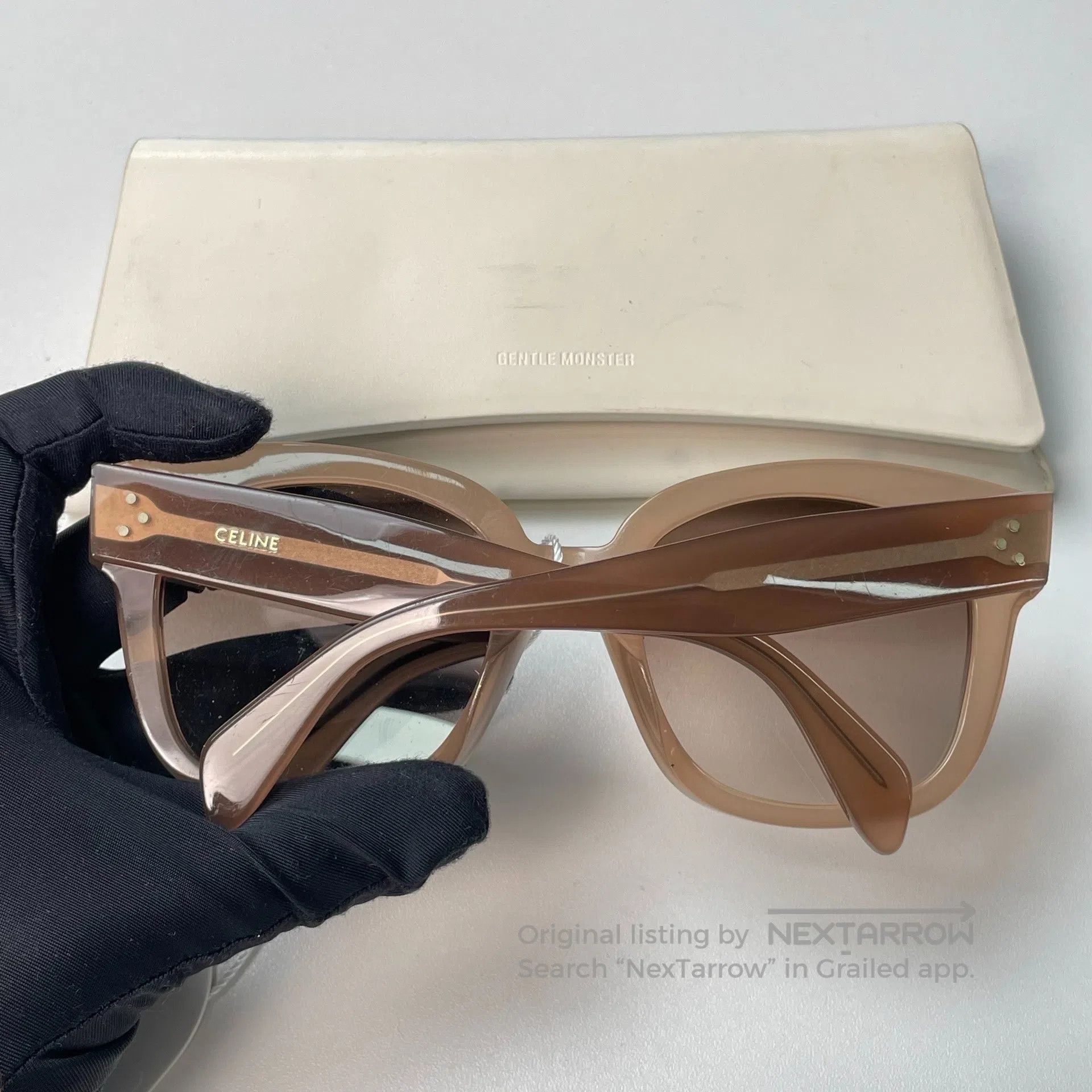 Celine CELINE Light brown sunglasses| Size ONE SIZE - 6 Thumbnail