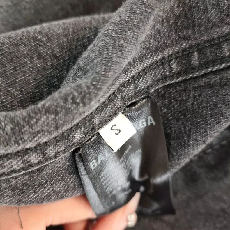 Balenciaga Balenciaga Denim jacket, grey Size US S / EU 44-46 / 1 - 5 Thumbnail