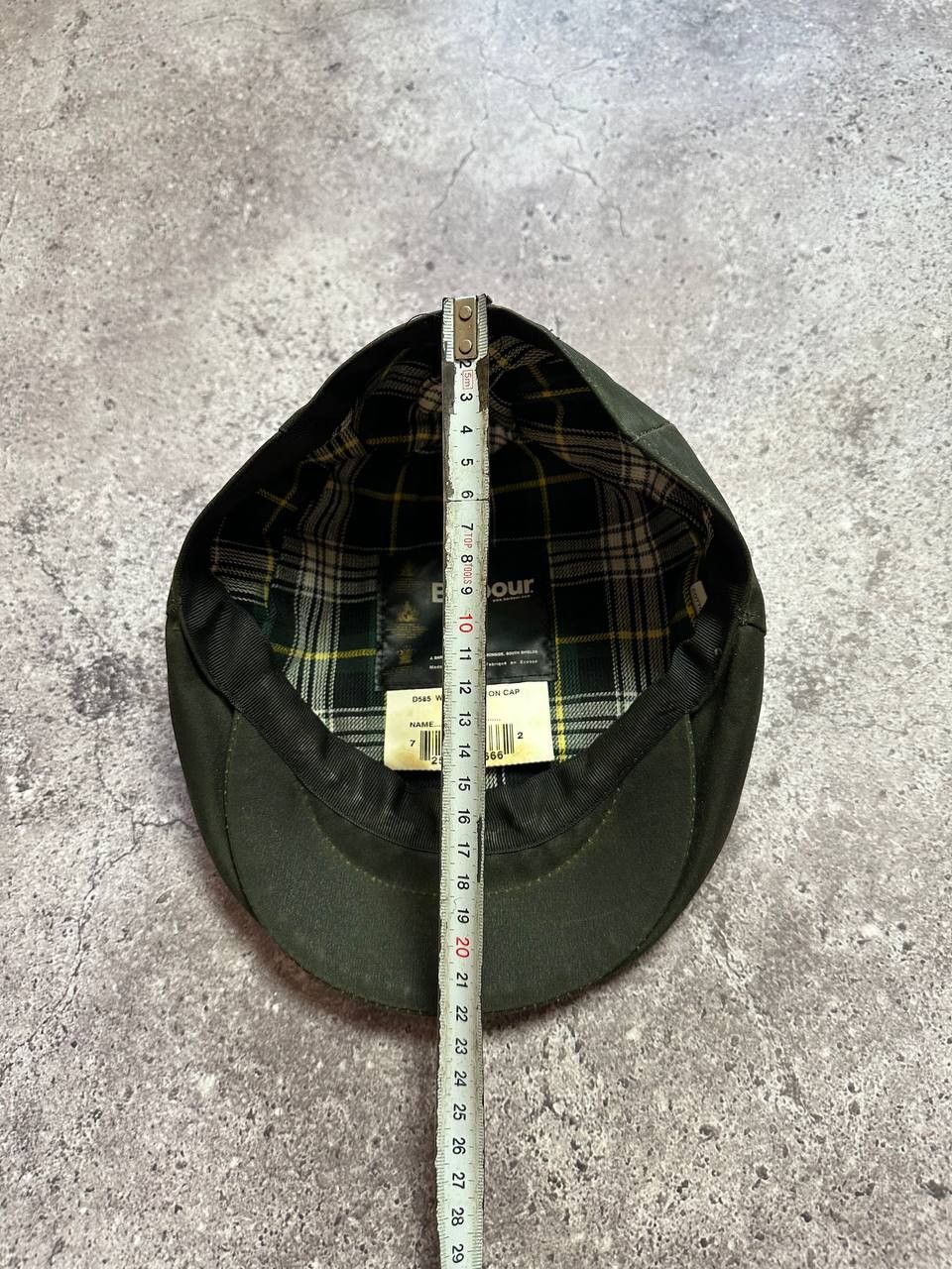Barbour Barbour Waxed Flat Cap Hat Size ONE SIZE - 11 Thumbnail