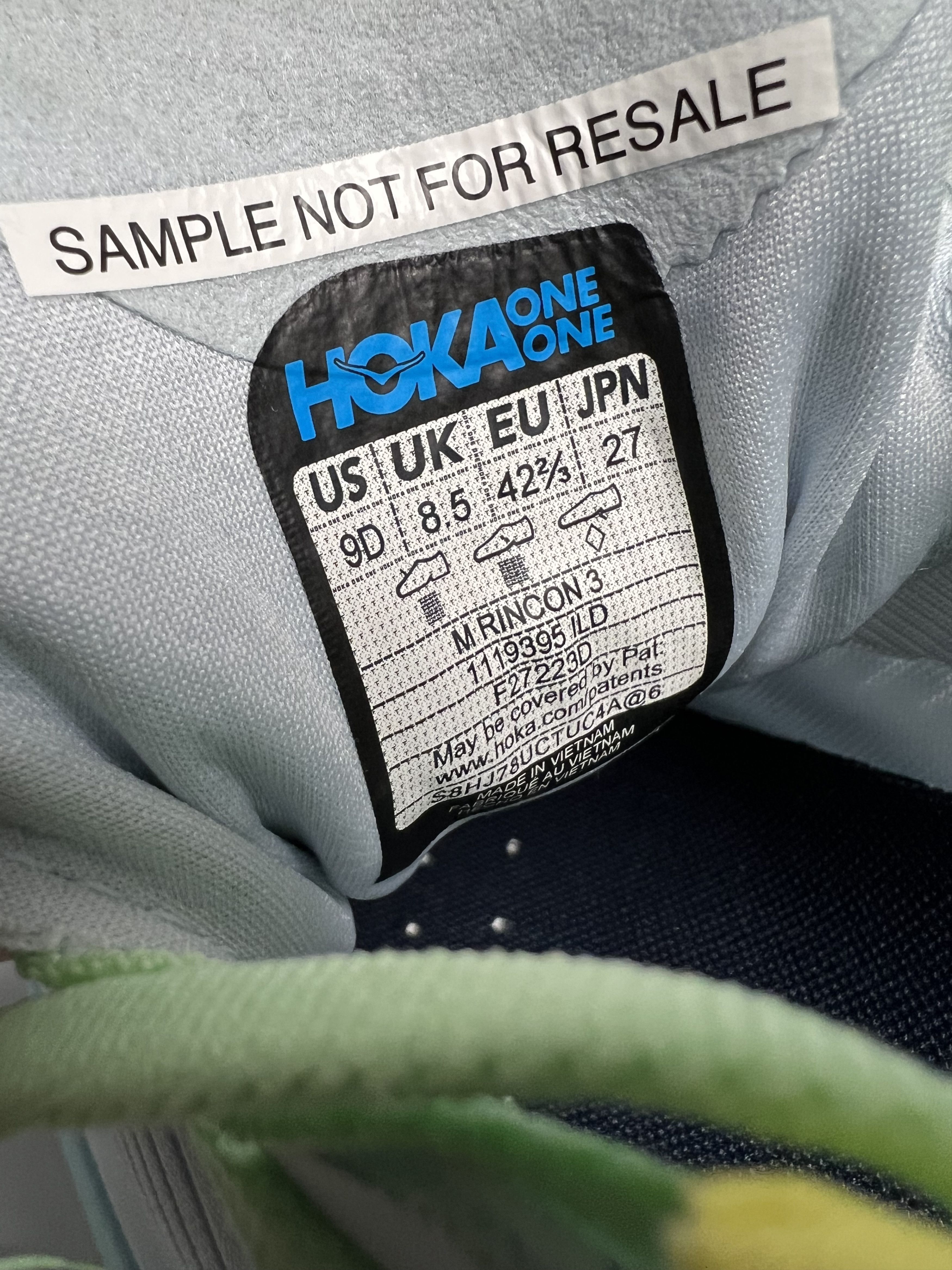 Hoka 9D Hoka One One Rincon 3 Men's Running Shoes Gym Walking Size US 9 / EU 42 - 17 Thumbnail